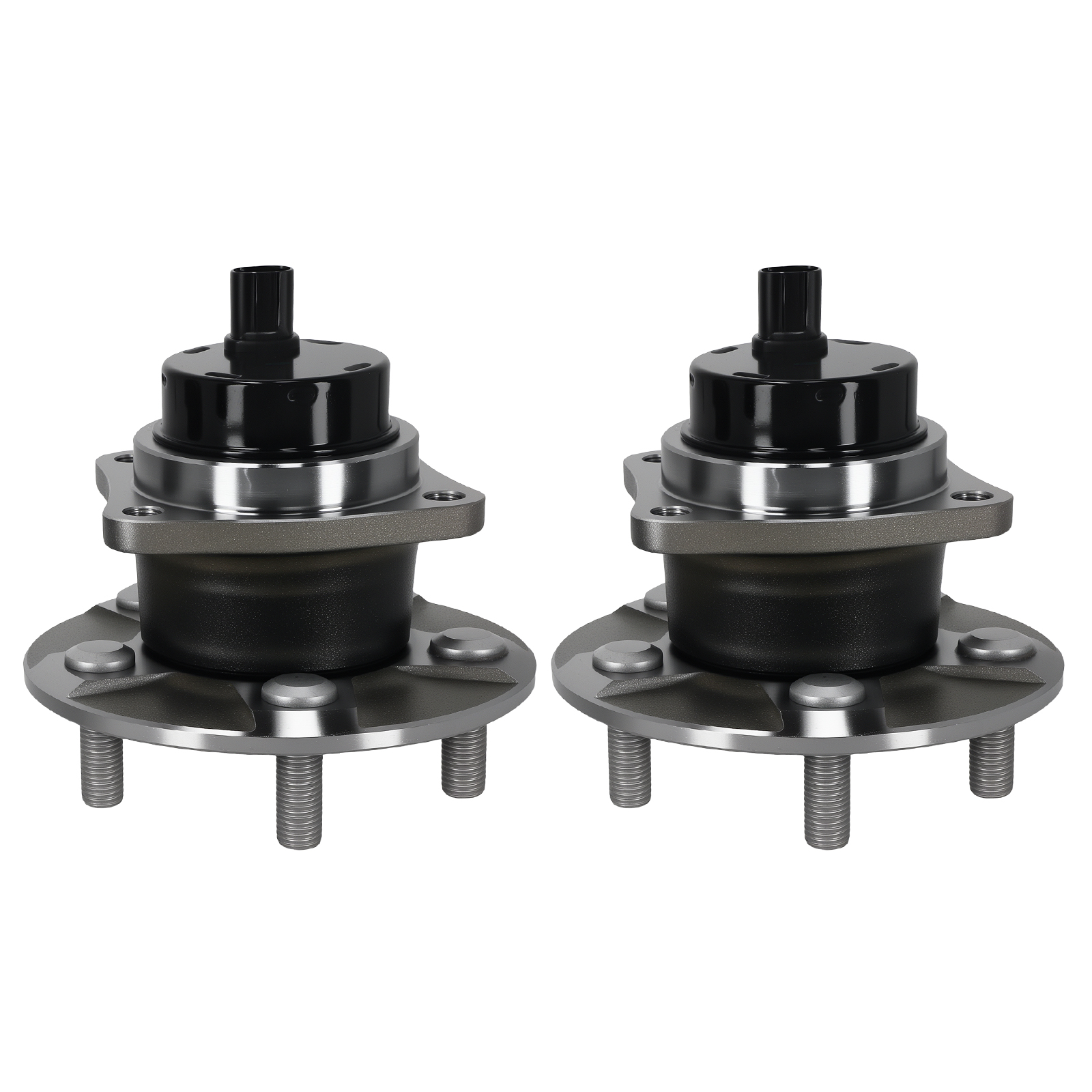Pair Rear Wheel Hub Kit for Toyota Matrix Vibe 2003-2008 7700316 ABS 5 Bolt