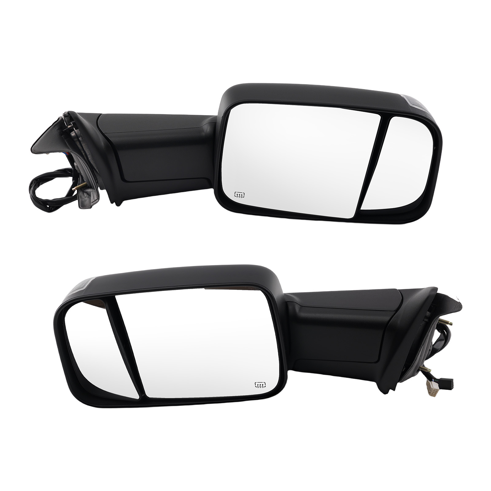 Passenger Side Mirror for Dodge Ram 2500/3500 2009-2018 CH1321303 Manual