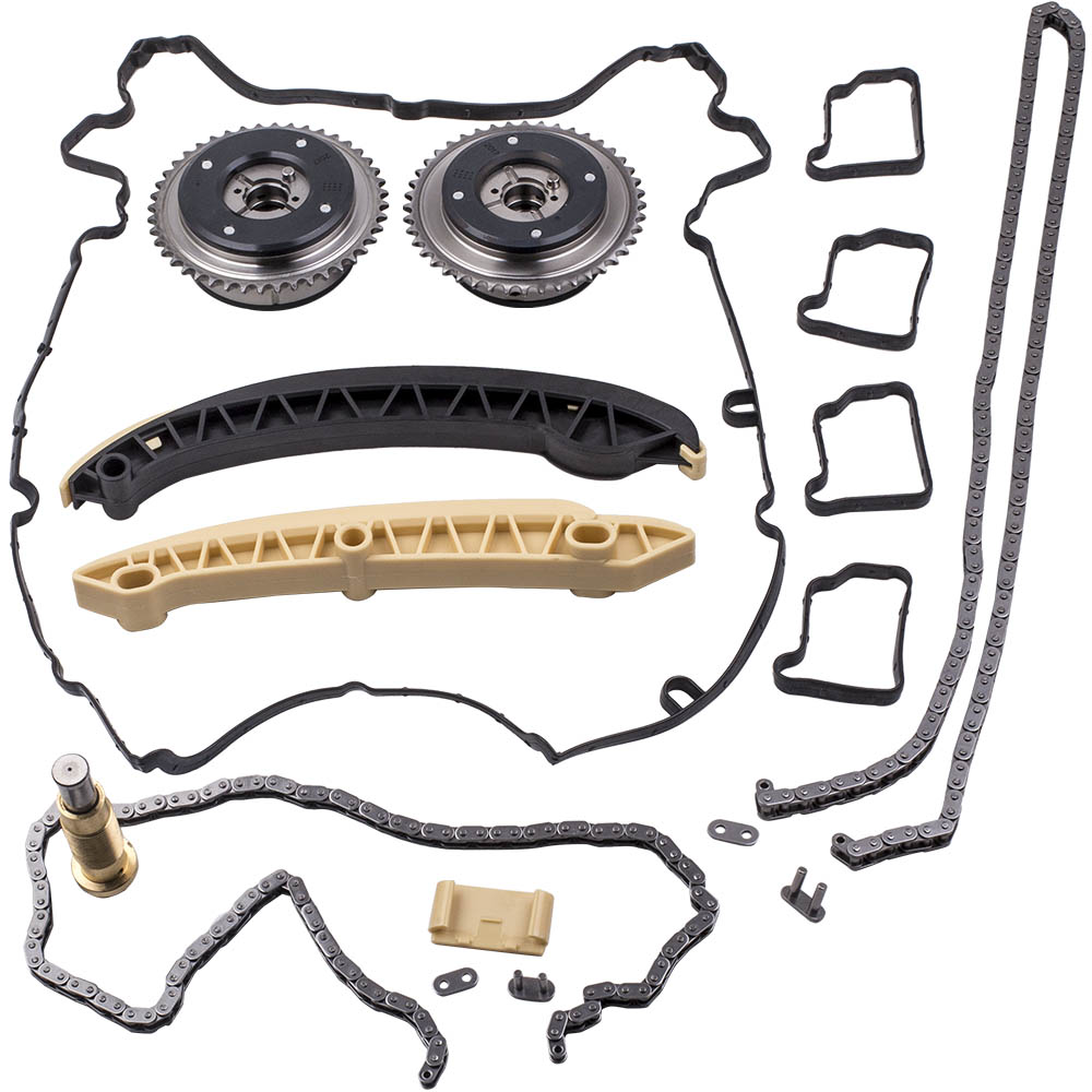 Timing Chain Kit w/ VVT Sprocket  For Mercedes M271 W204 C180 C200 C250 1.8L