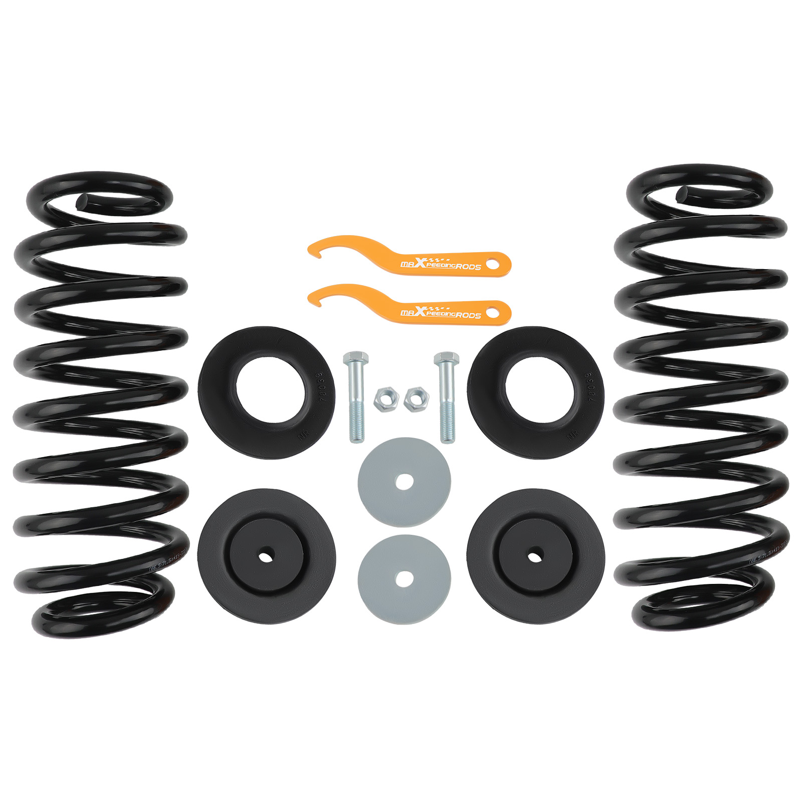 2x Rear Air Suspension to Coil Spring Conversion Kits For BMW X5 E53 2000- 2006