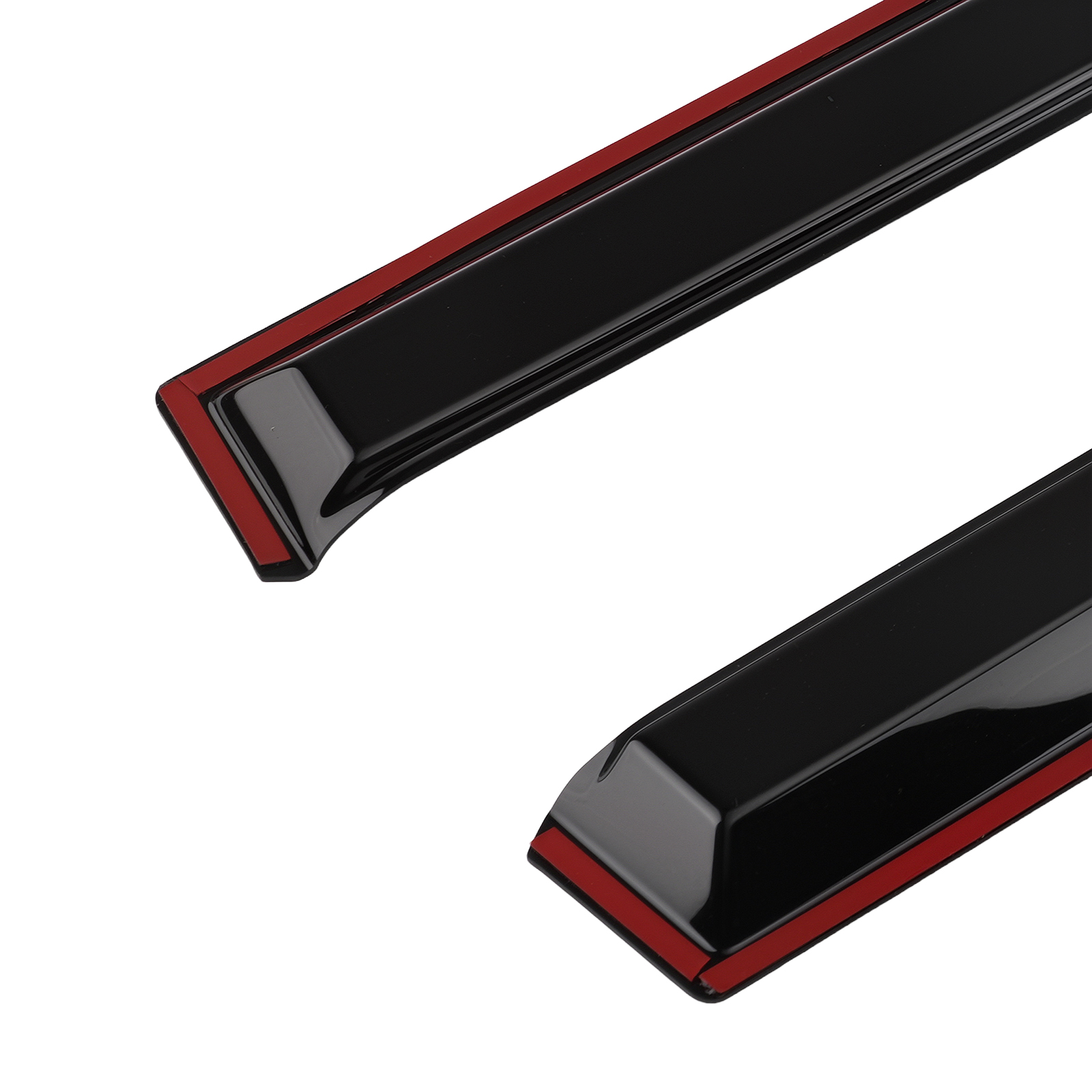 Front Rear Window Visors for Peugeot 5008 2016-2024 Wind Deflectors 4Pcs Set