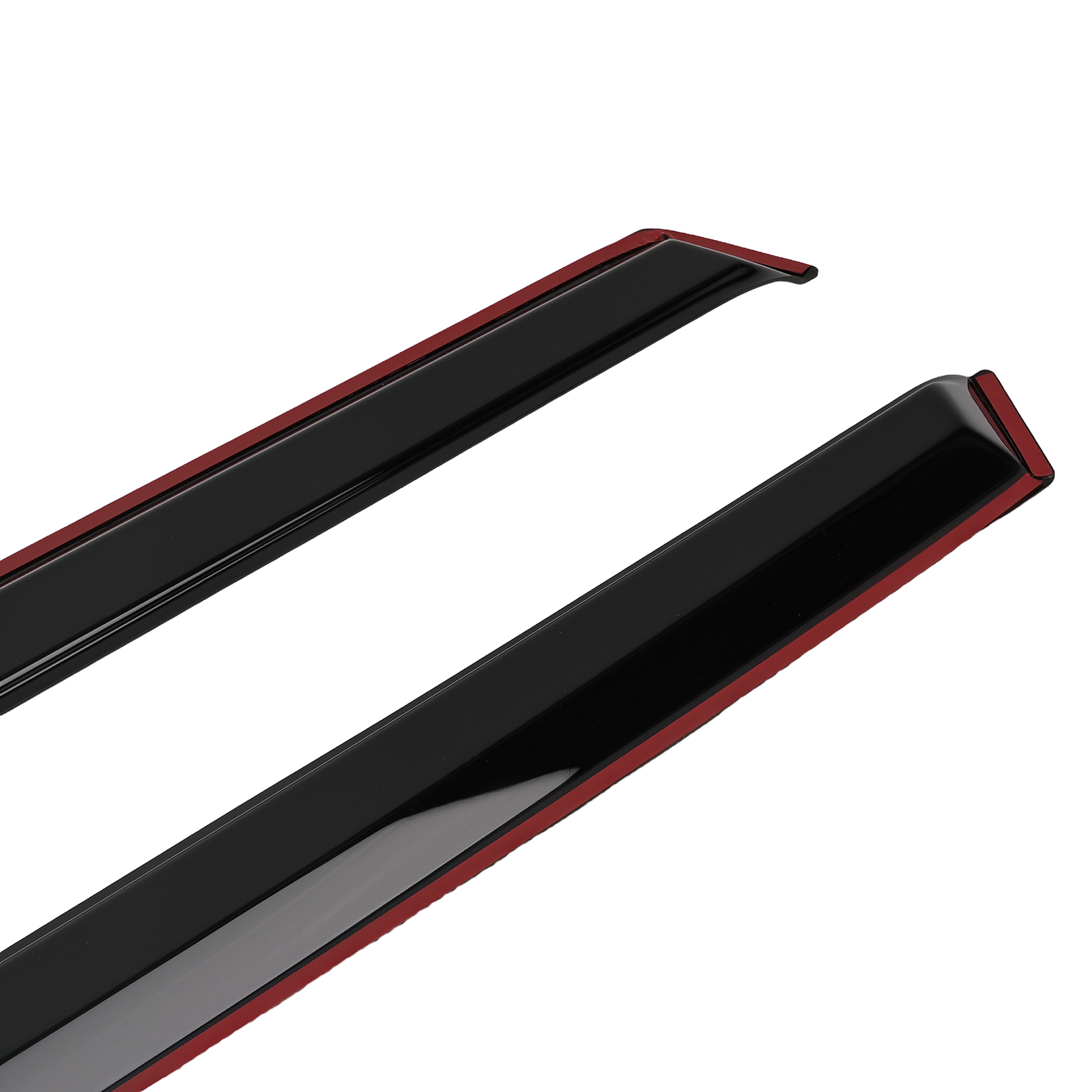 Front Rear Window Visors for Peugeot 5008 2016-2024 Wind Deflectors 4Pcs Set