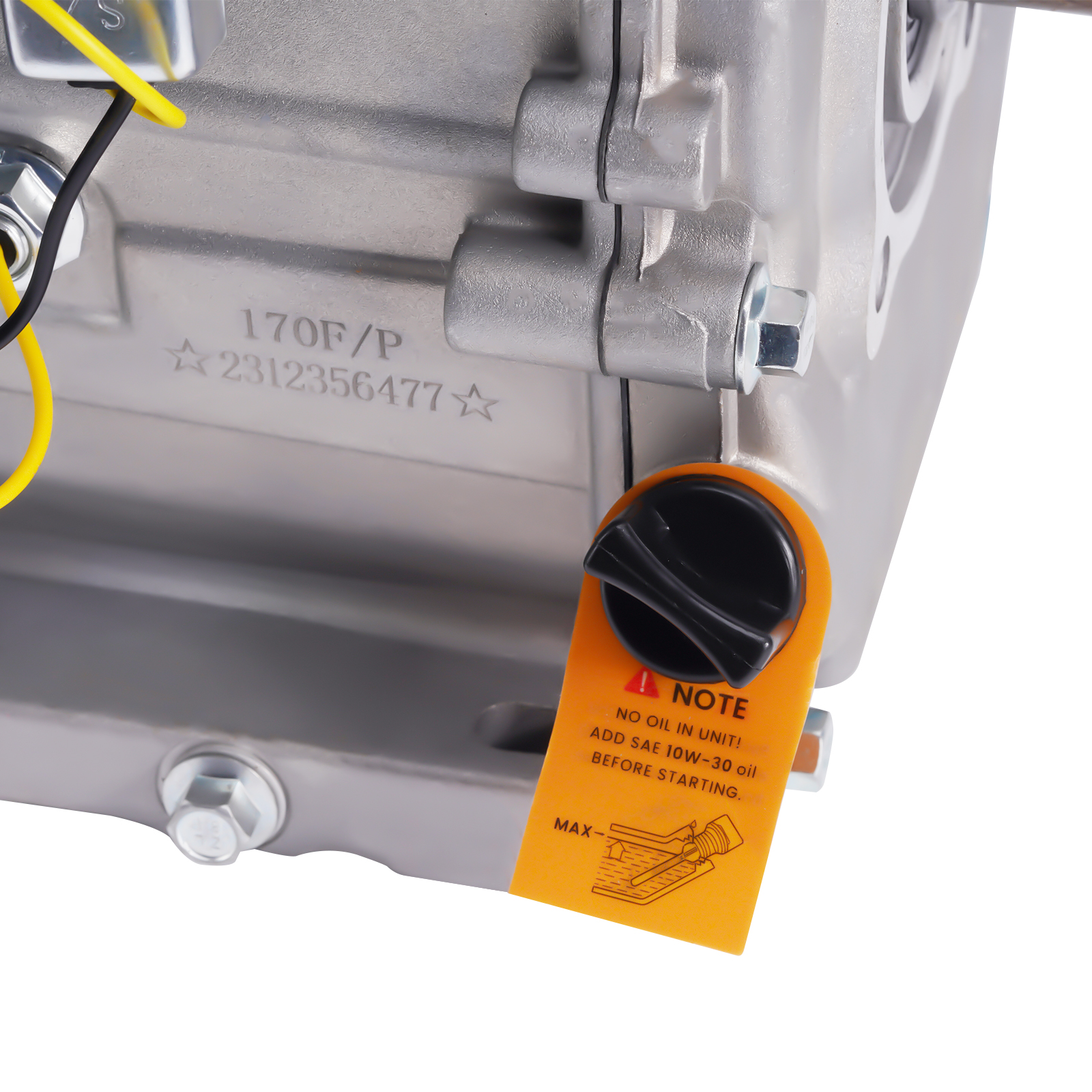 7HP 212cc Pull Start Horizontal Gasoline Engine Motor 4-Stroke For Go-Kart