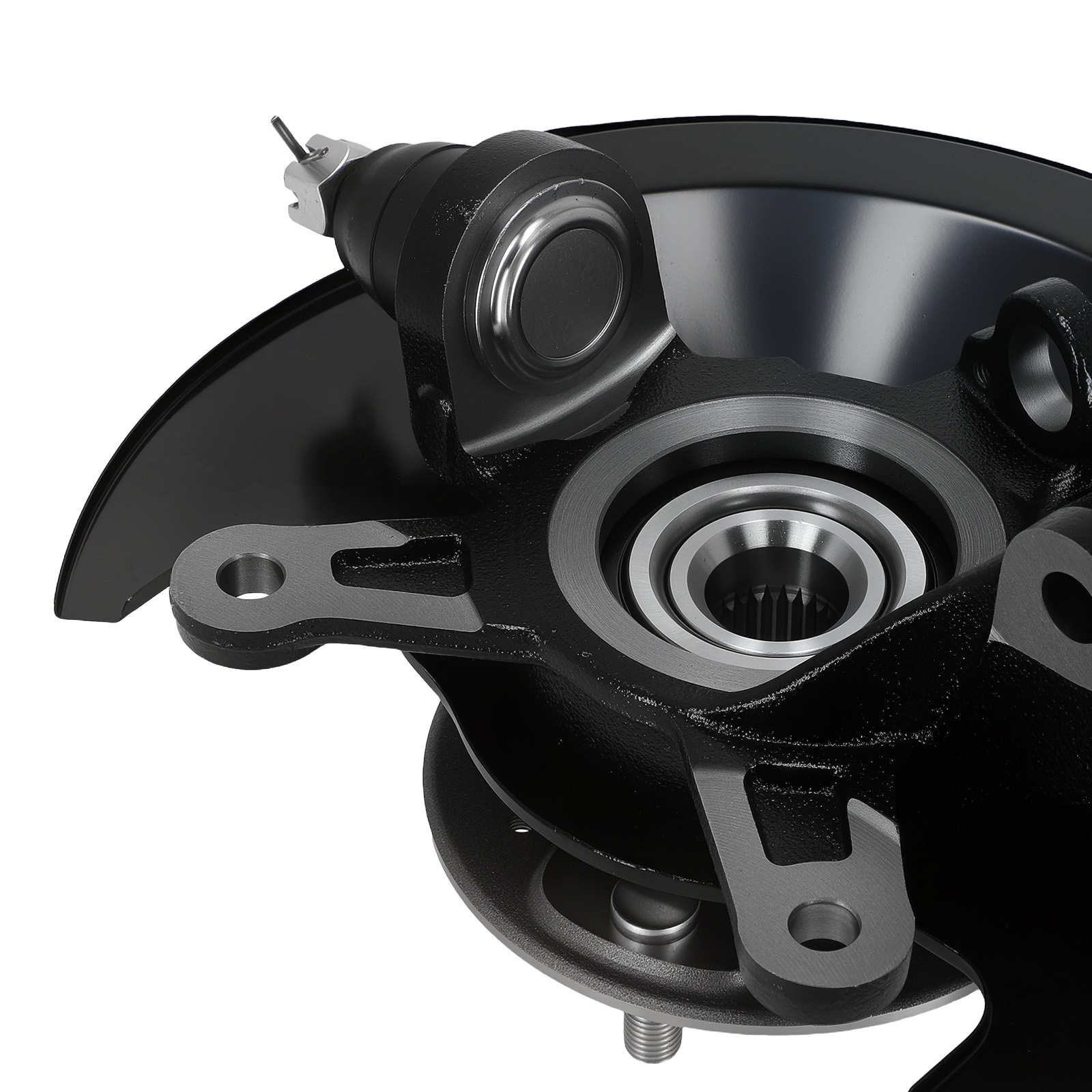 Front Passenger Steering Knuckle for Honda Civic 2001-2002 698-478 With Hub