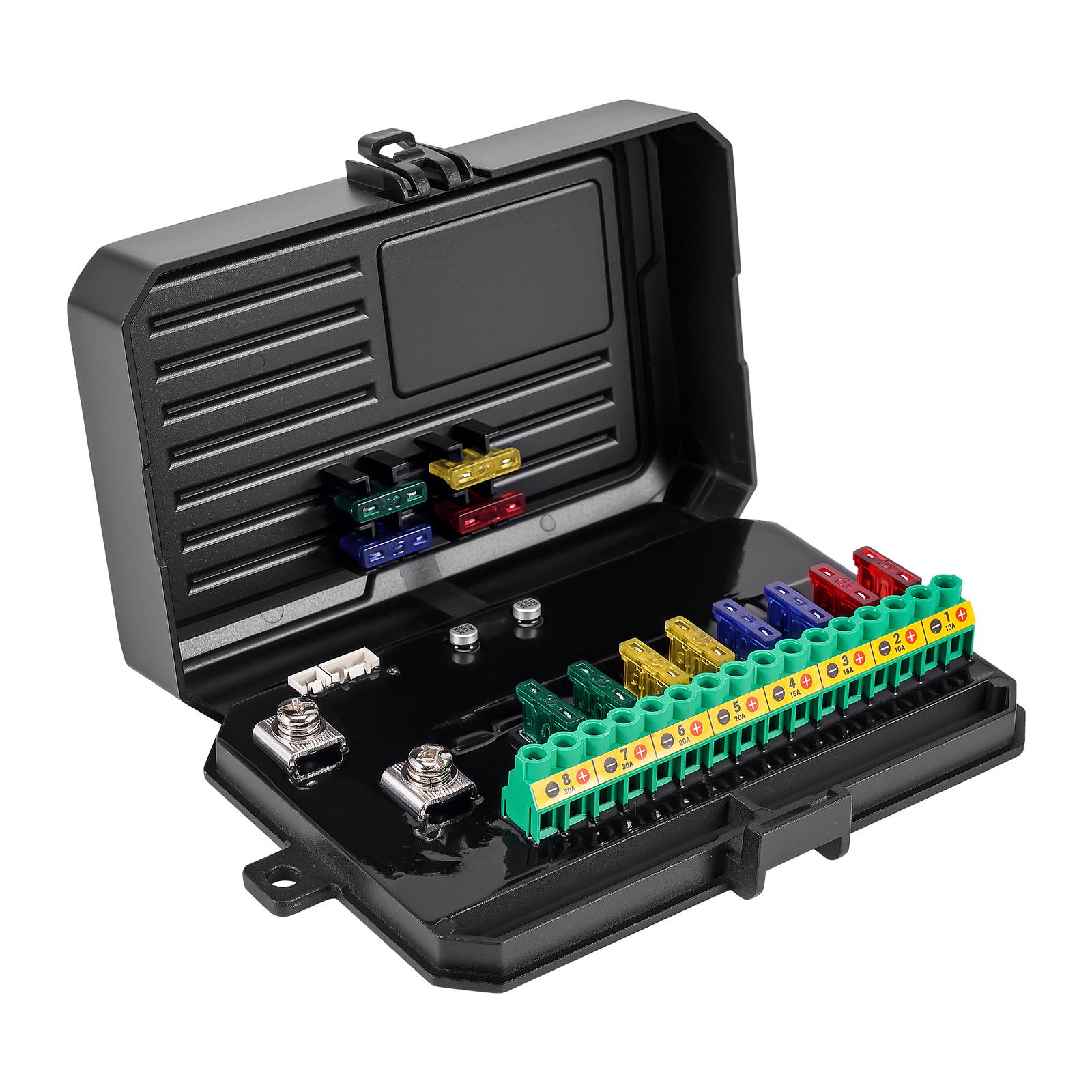 8 Gang LED Switch Panel For Universal Truck SUV Boat Touch Control 4 Modes 60A