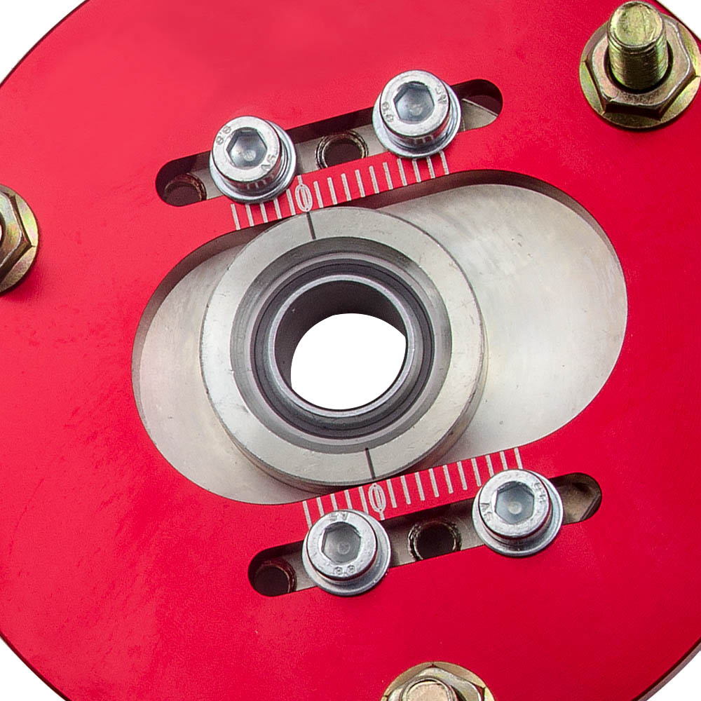 2x Front Coilover Camber Plate Top Mount Fit For BMW E36 3 Series 318 320 323