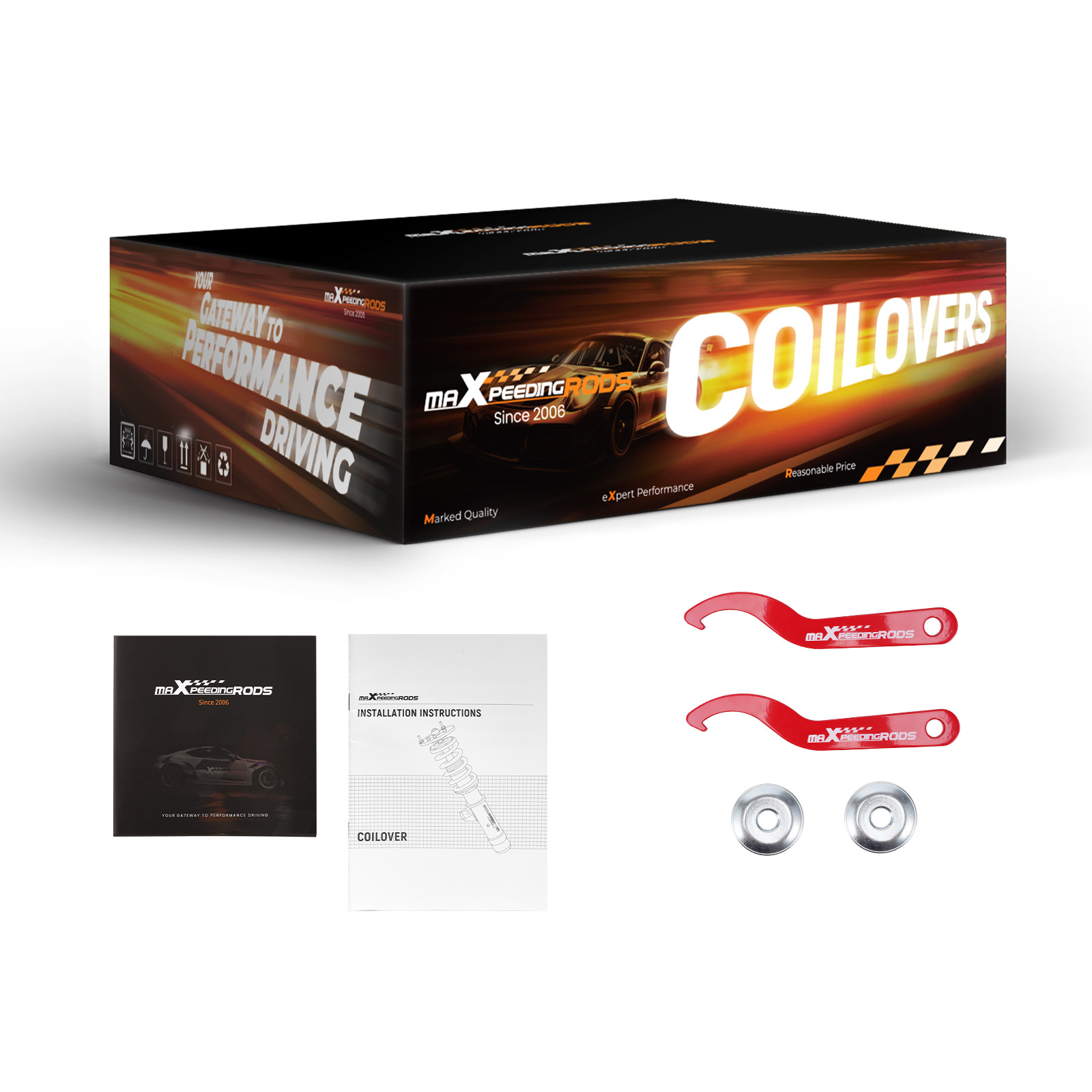 Coilovers Kit For Honda Civic EM2 2001-2005 Shock Absorber & Coil Spring