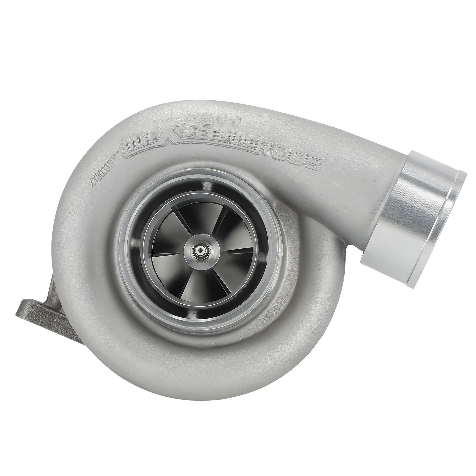 GT45 TurboCharger for 3-6L V-Band T4 Flange + Oil Drain Feed & Return Line Kits