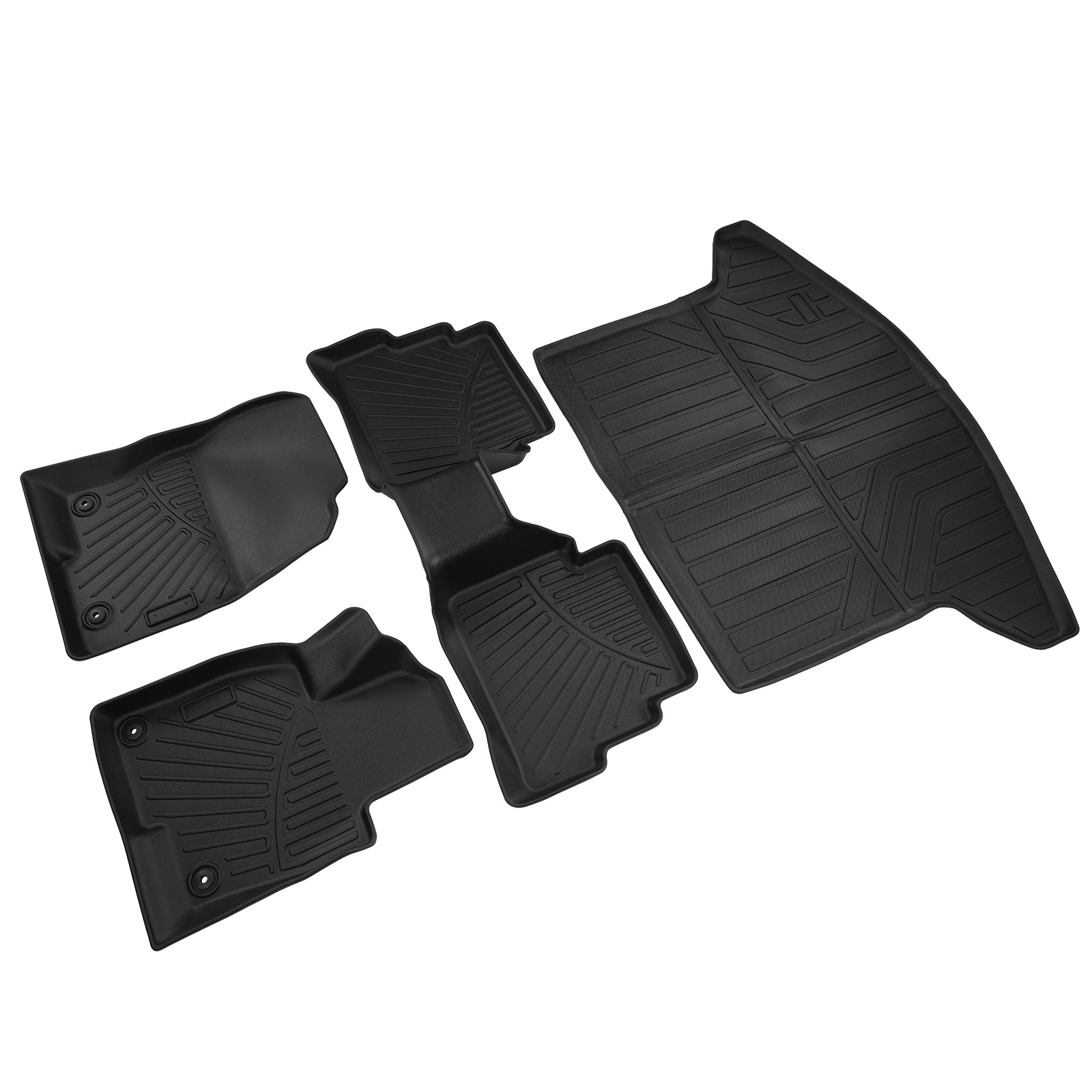 4PCS Floor Mats & Cargo Liner For Mazda CX-5 2017 2018 - 2024 All Weather TPE