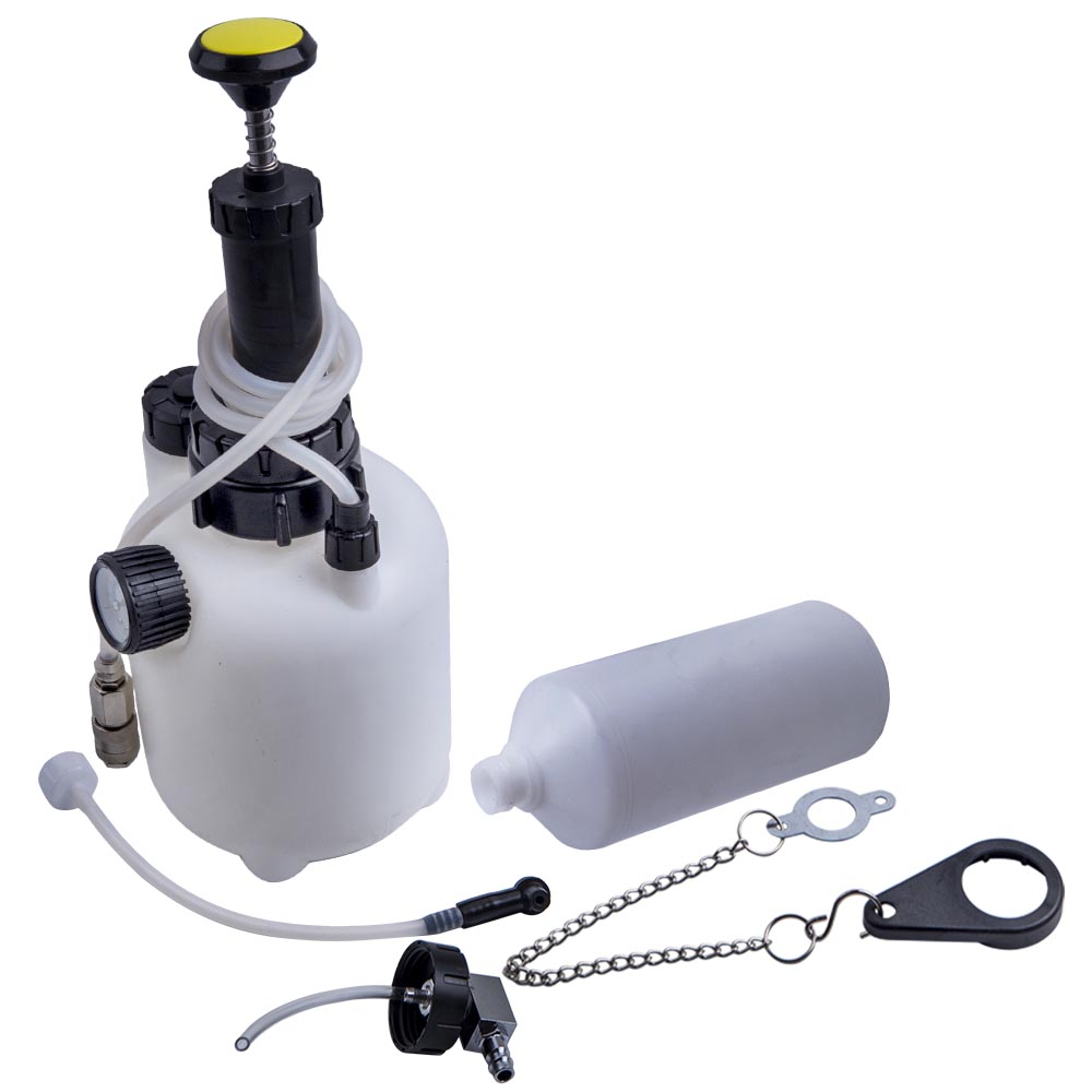 3L Manual Pressure Brake Clutch Bleeding System Tool Fluid Bleeder Kit