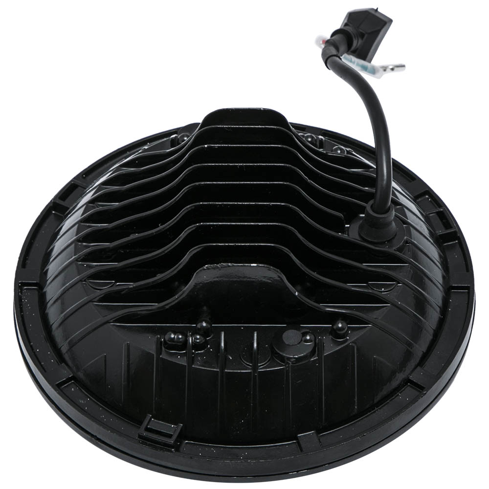 7 inch LED Headlamps for Jeep Wrangler TJ JK Unlimited 1997-2015 Clear Lens Pair