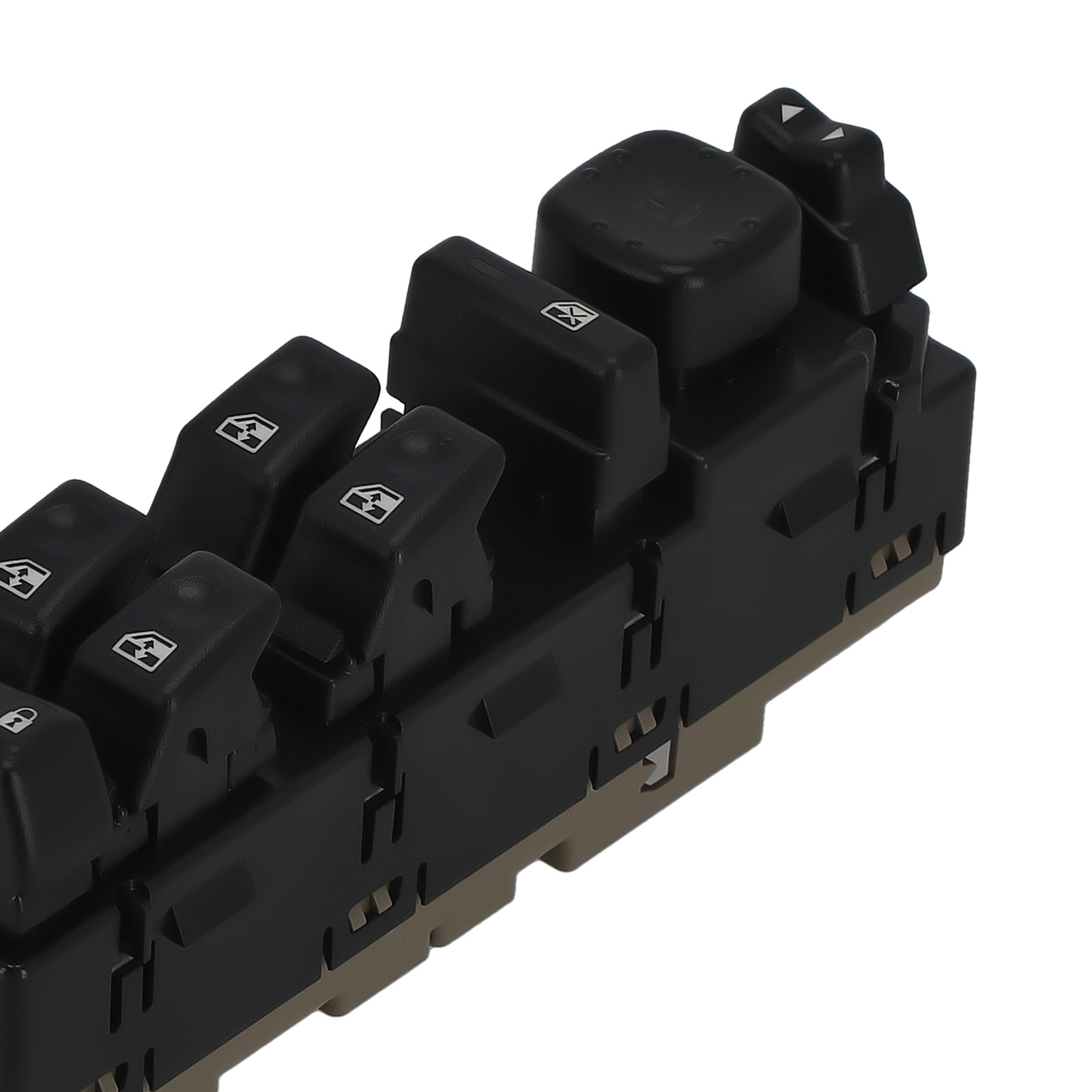 Power Window Switch Front Driver Left Side Black for Chevy Silverado 15883320