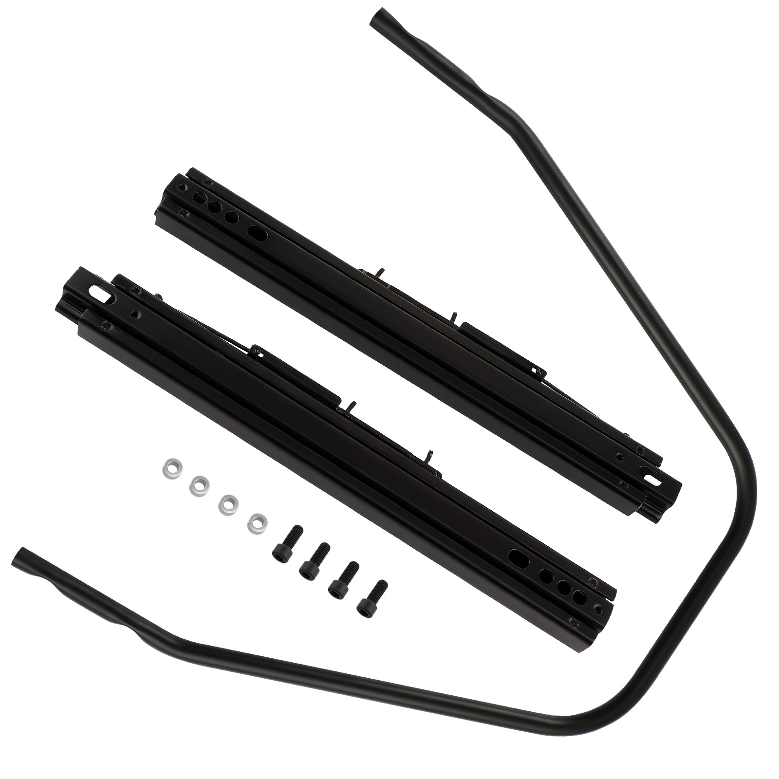 Universal Dual Lock Design Car Racing Seat Base Slider Rail Bracket