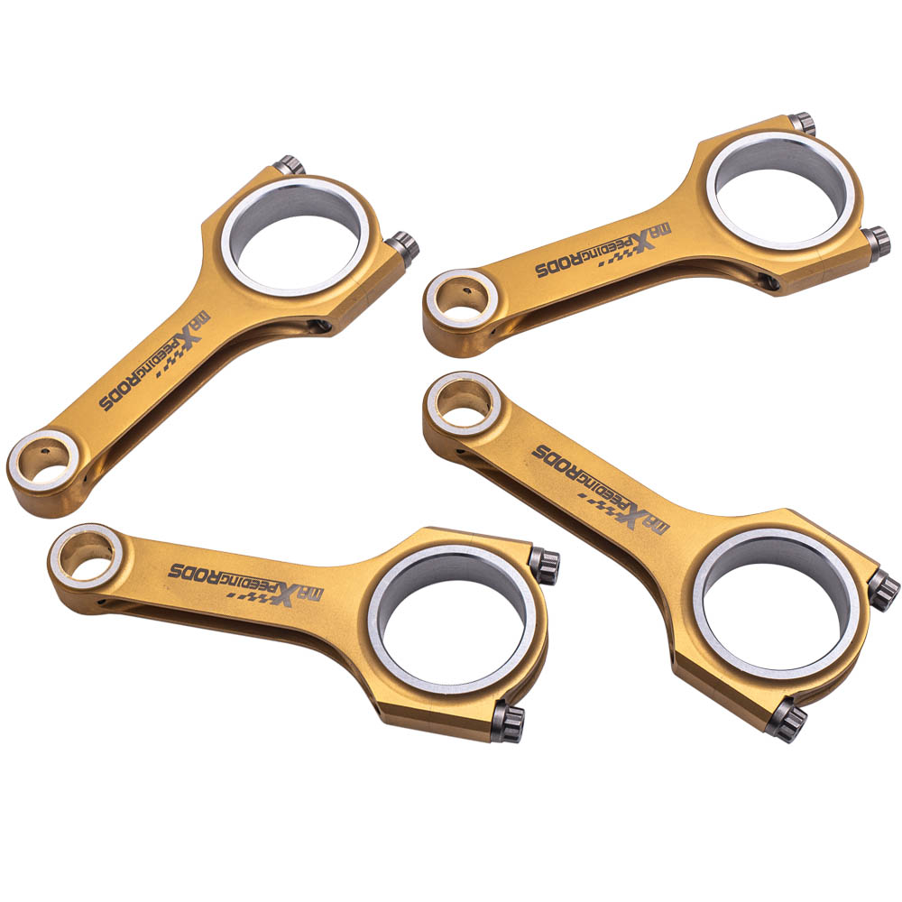 Performance Connecting Rods for Mitsubishi 4B11 4B11T 800+HP W/ Bolts 149.2mm