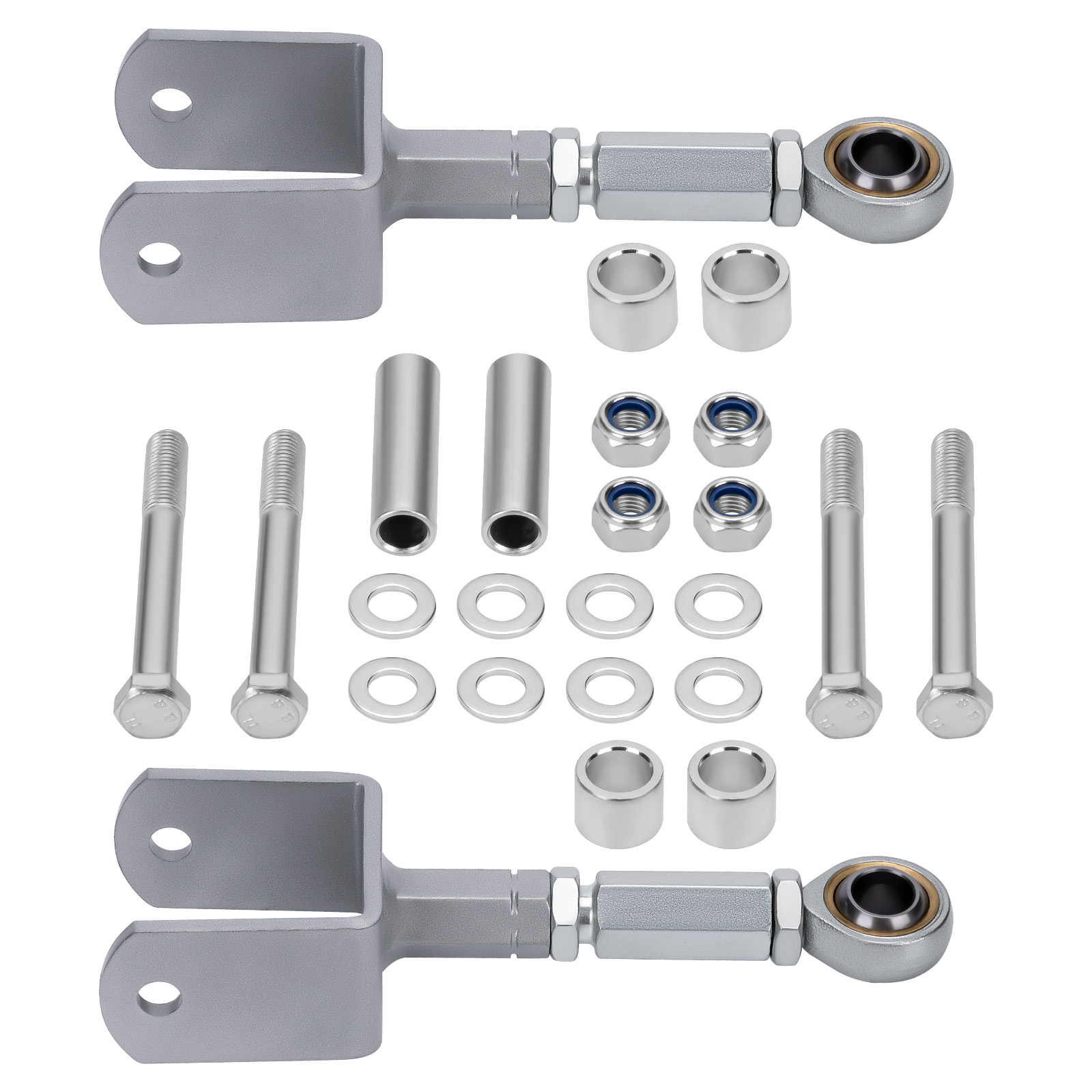 Pair Rear Upper Adjustable Control Arms w/ Hard Wares For Ford Mustang 1979-2004