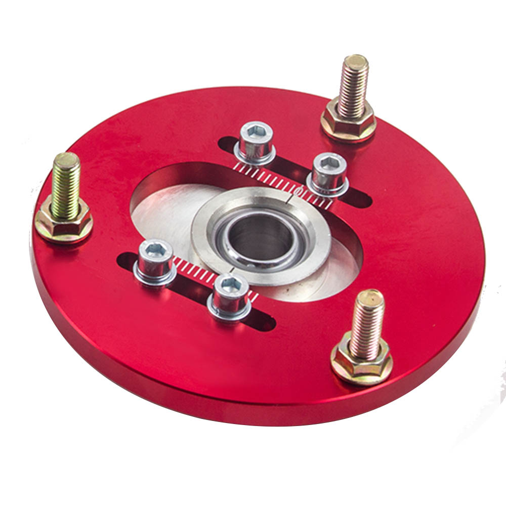 2x Front Coilover Camber Plate Top Mount Fit For BMW E36 3 Series 318 320 323