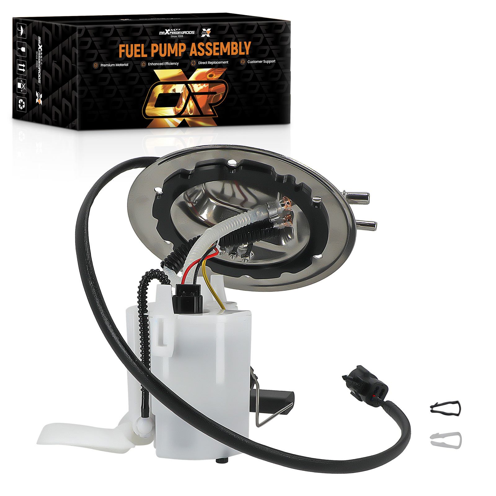 Fuel Pump w/ Sending Unit Assembly for Ford Mustang 1998 V6 3.8L V8 4.6L E2203M