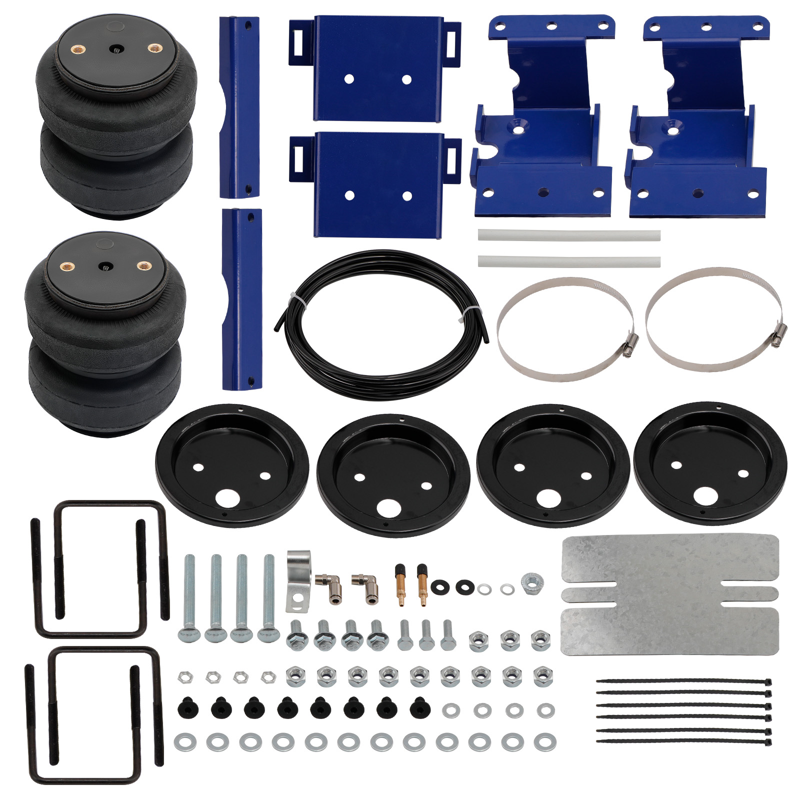 Rear Air Helper Spring leveling Kit fit Chevy Silverado GMC Sierra 3500
