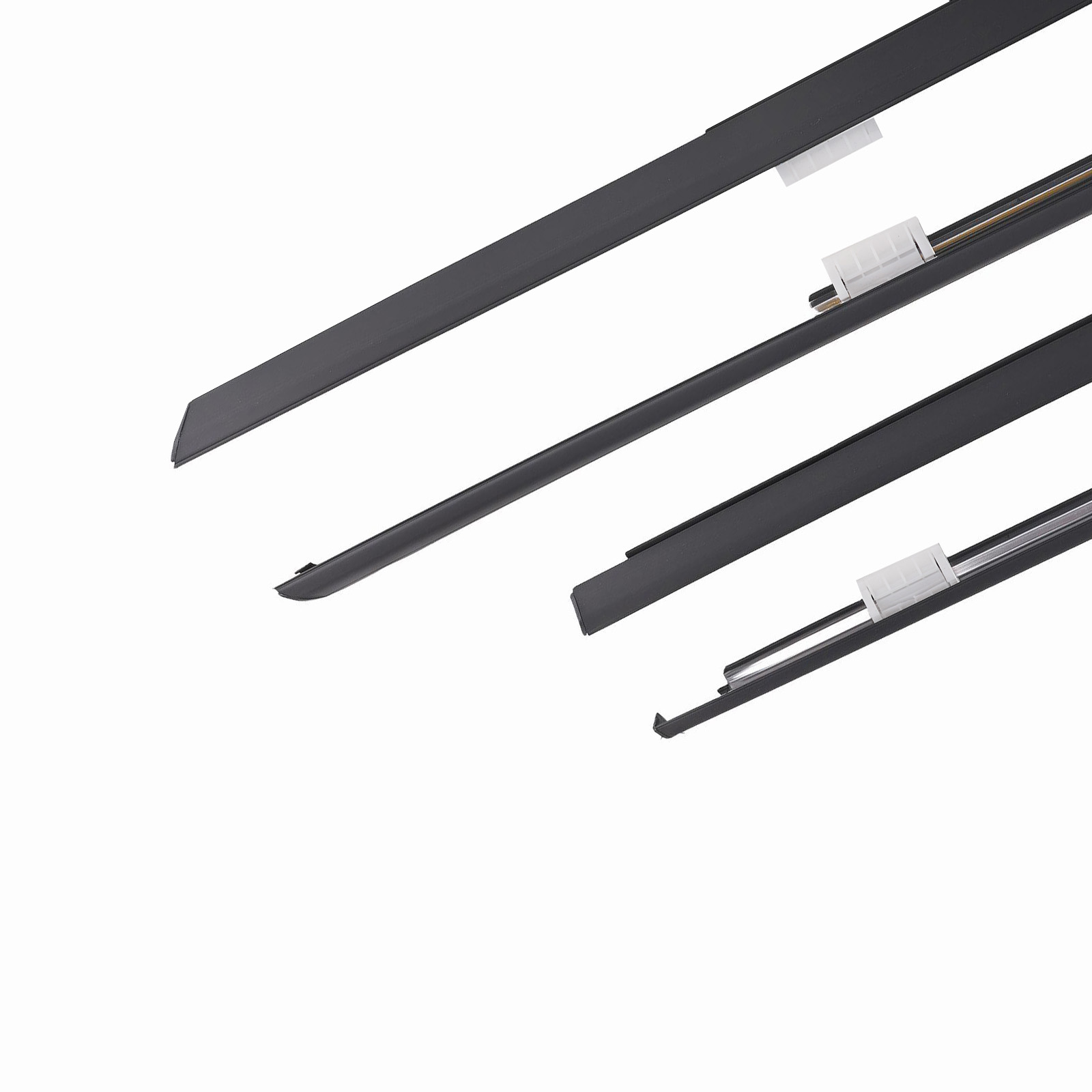 Door Window Belt Seal Set for Honda Civic DX 2001-2005 72410-S5A-003 4 Pieces