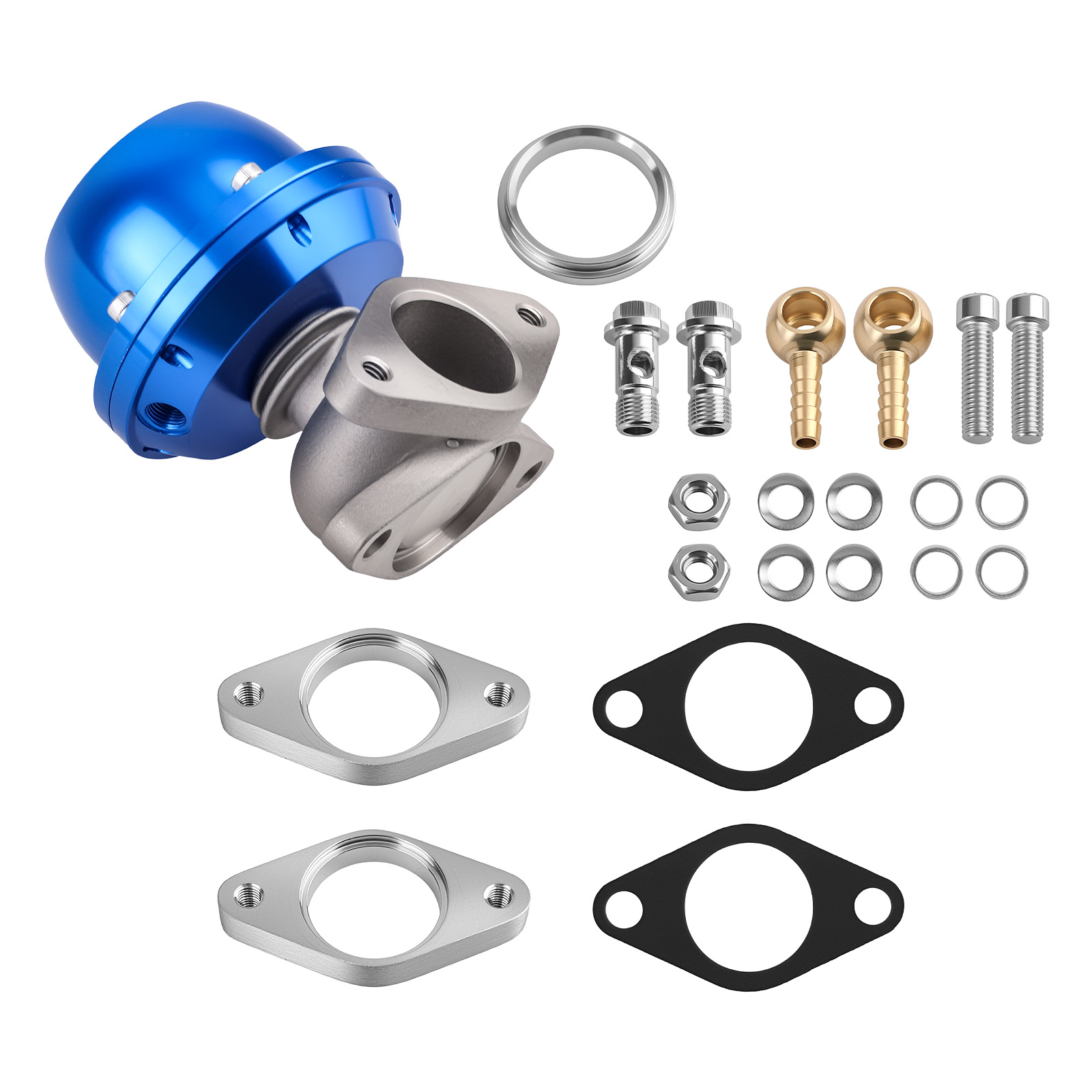 Brand New 38mm Universal External Adjustable Turbo Wastegate Kit 811 PSI BOV 6941689849686 eBay