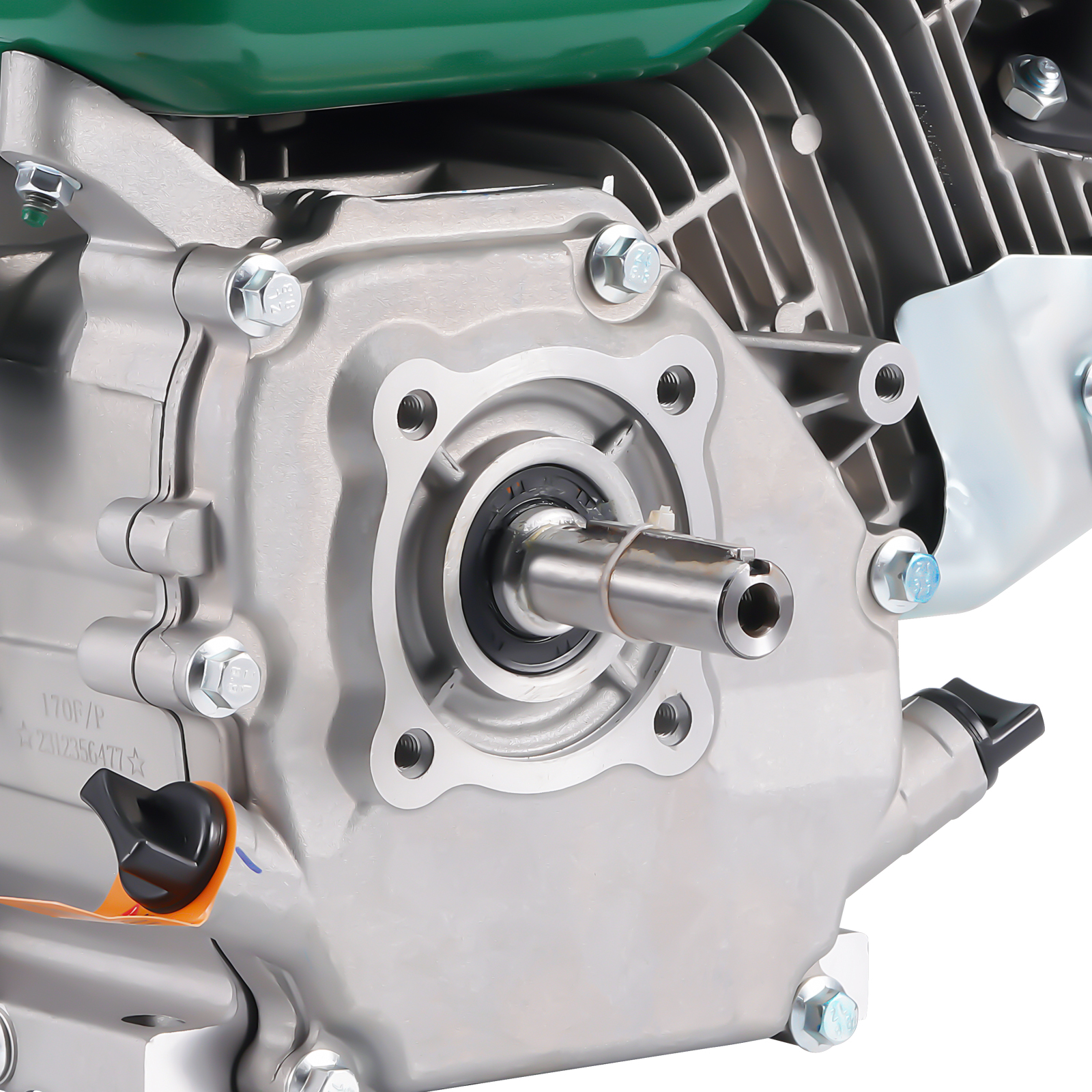 7HP 212cc Pull Start Horizontal Gasoline Engine Motor 4-Stroke For Go-Kart