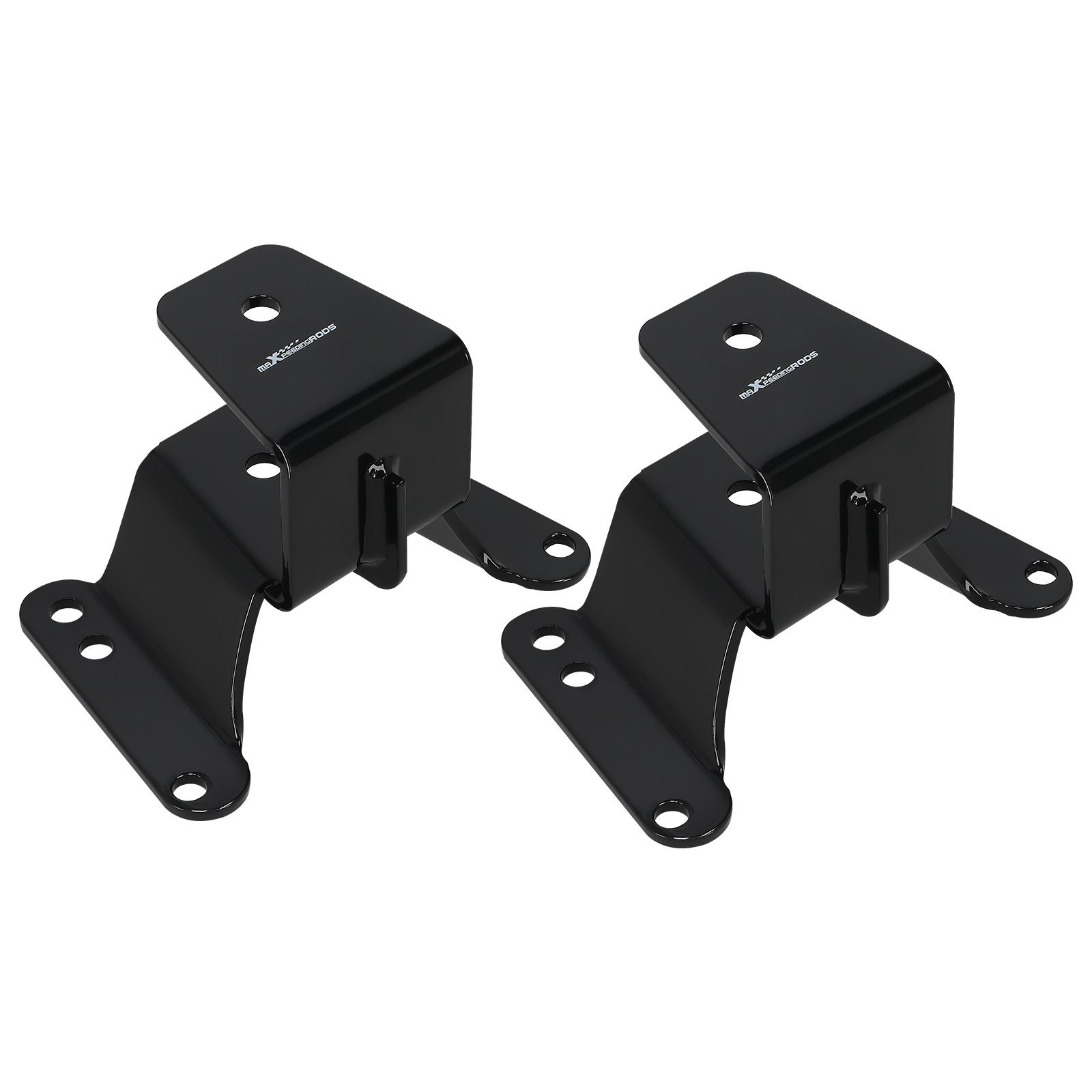 Drop Lowering Shackles & Hangers Black Fit For GMC C10 1973-1987 2WD
