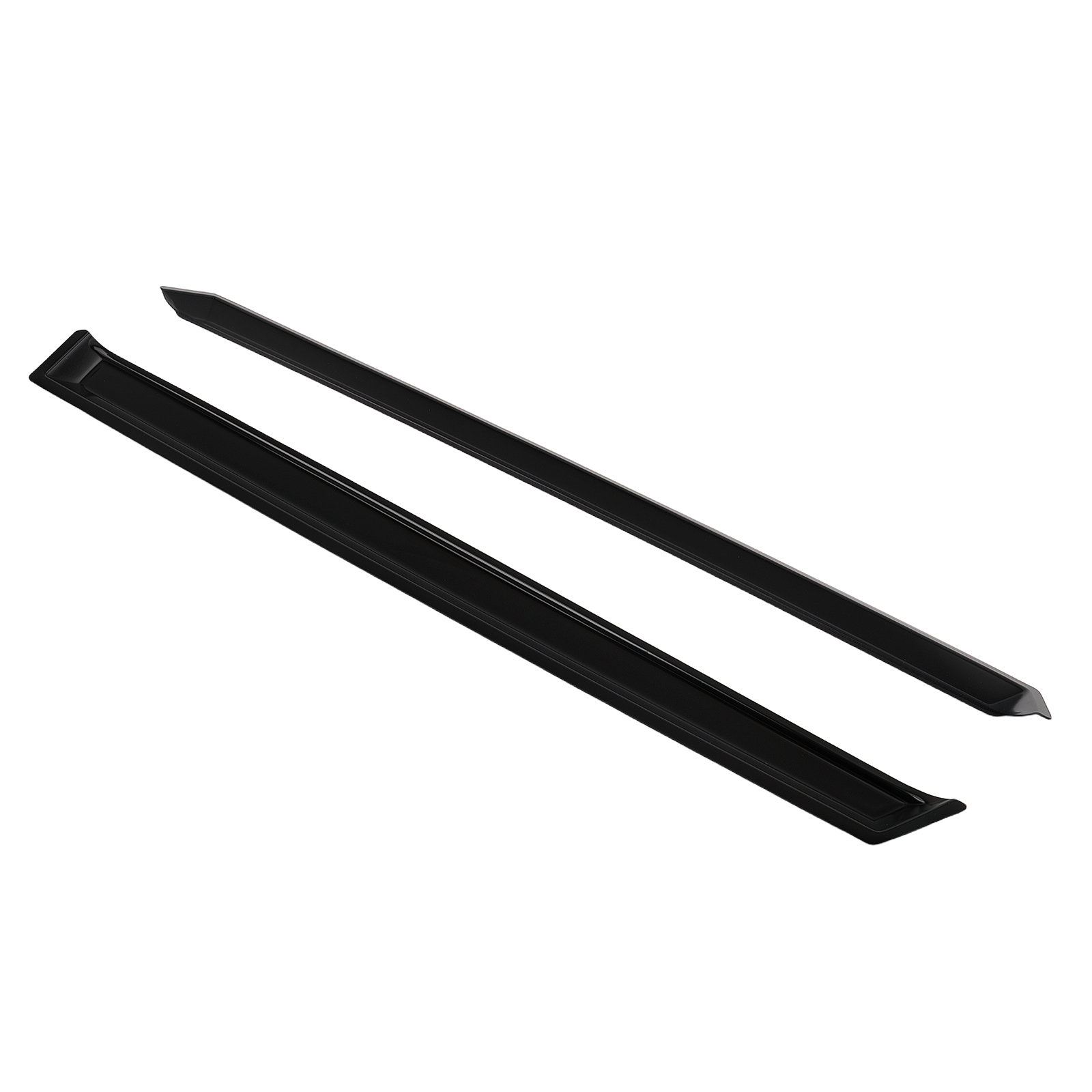 Front Rear Window Visors for Peugeot 5008 2016-2024 Wind Deflectors 4Pcs Set