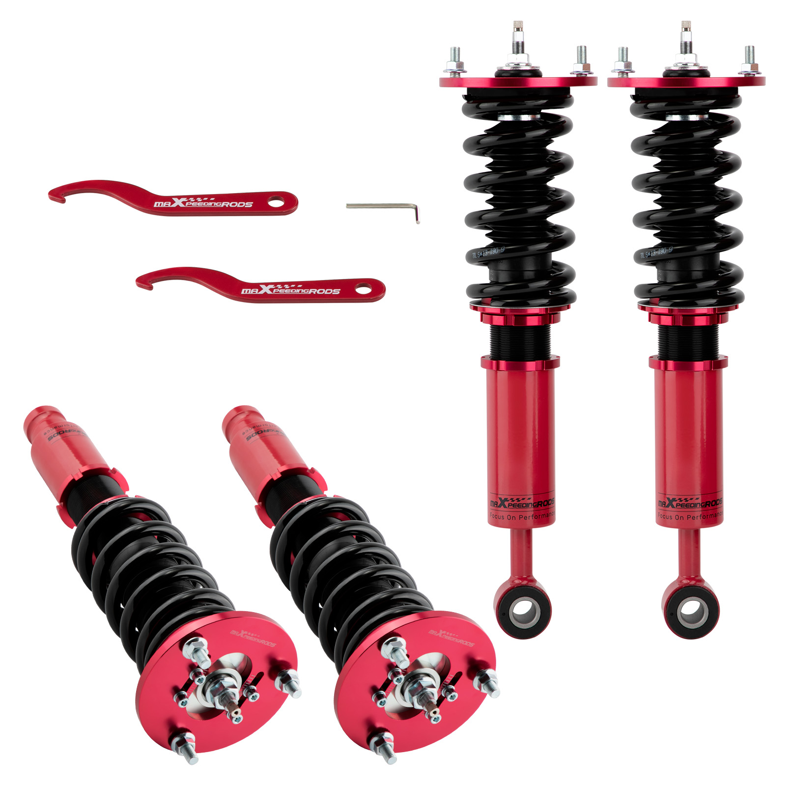 Coilovers Kit For Mitsubishi Eclipse D38A 1995-1999 24 Ways adjustable Damper