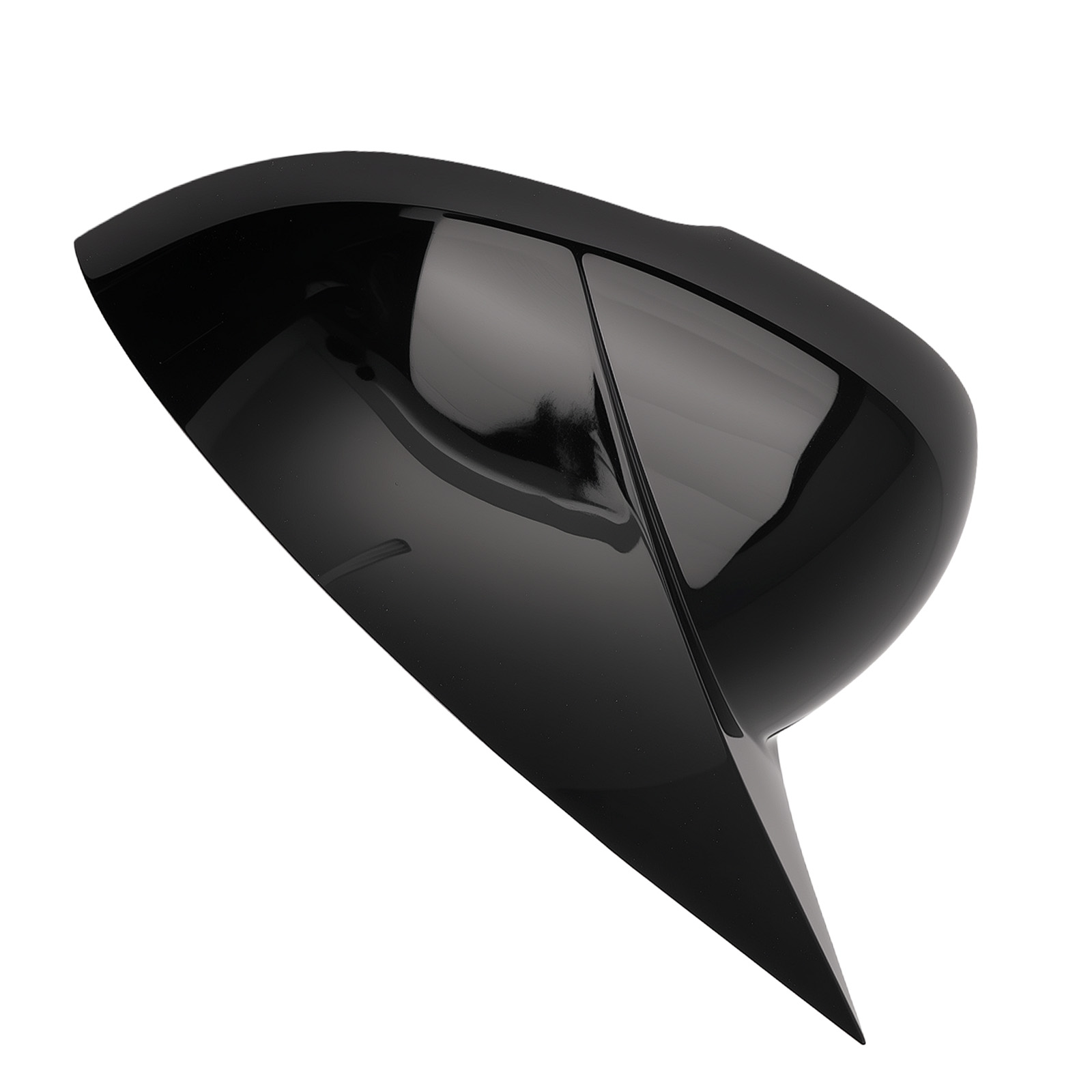 Mirror Cover Shell Housing for Kia K5 Gloss Black ABS Left Right Replacement