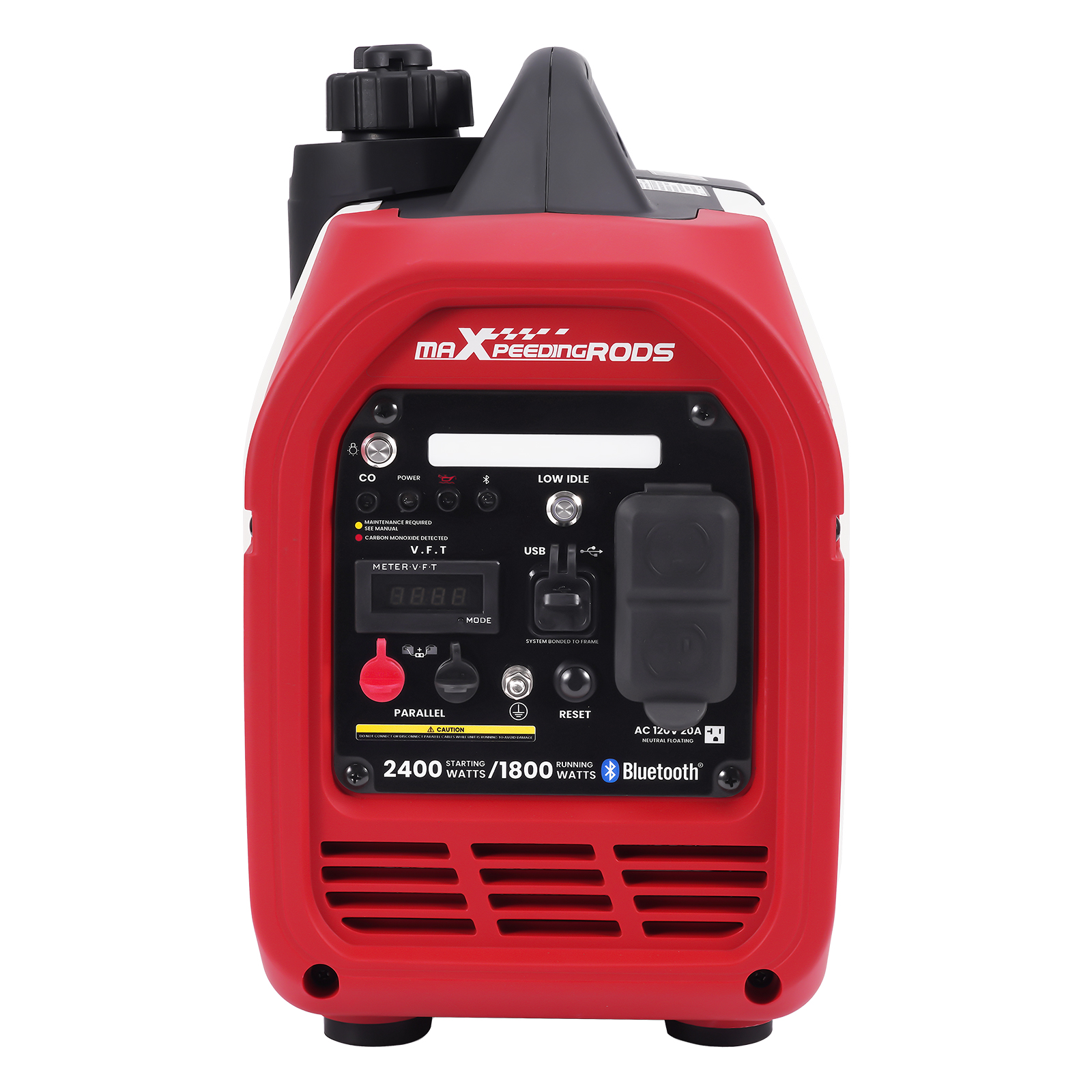2.4KW APP Monitor Portable Super Quiet Gasoline Inverter Generator Outdoor