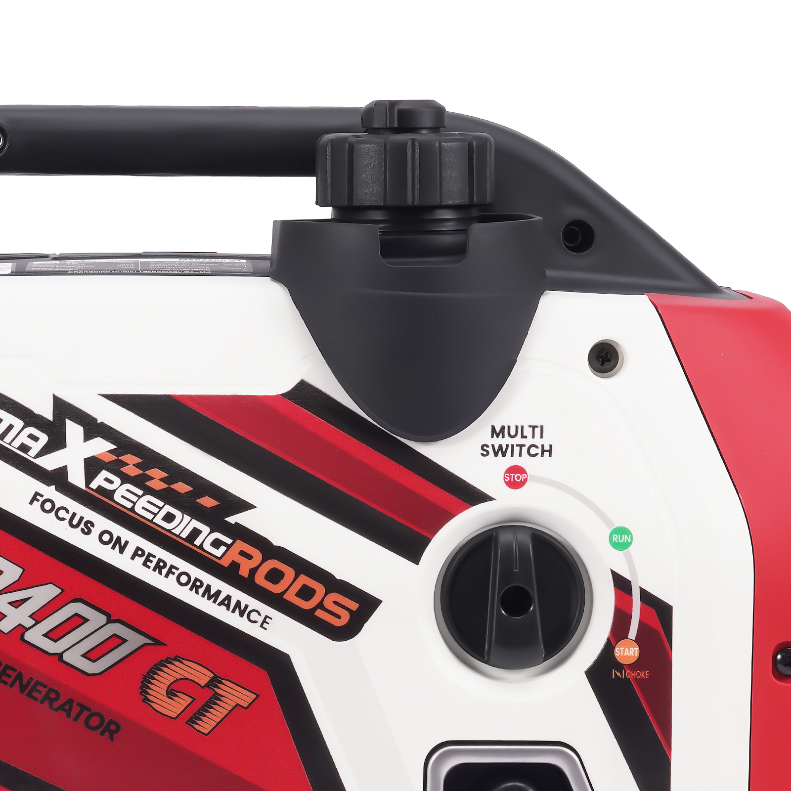 2.4KW APP Monitor Portable Super Quiet Gasoline Inverter Generator Outdoor