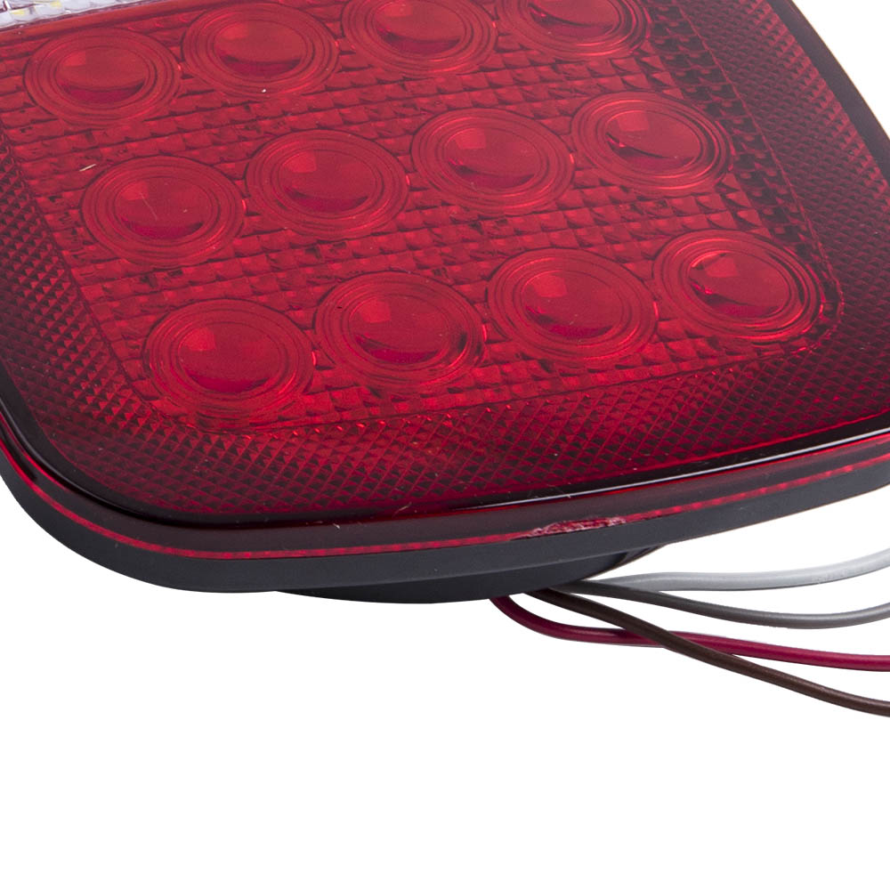 Drive+passenger Led Taillight Rear Brake Lamp Stop Reverse For Jeep Wrangler New