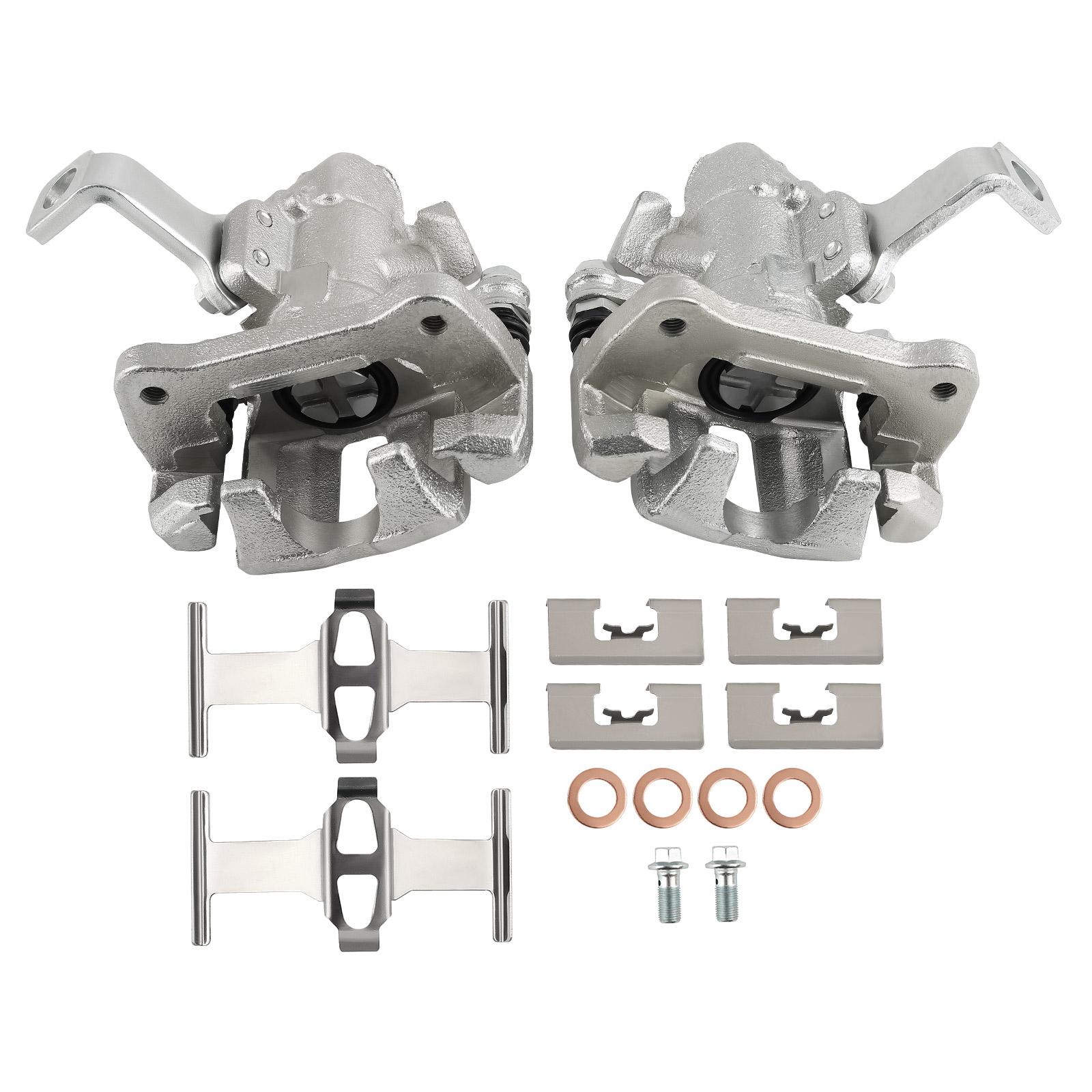 2x Disc Brake Caliper w/ Bracket for Honda Civic Acura Integra Rear Left & Right