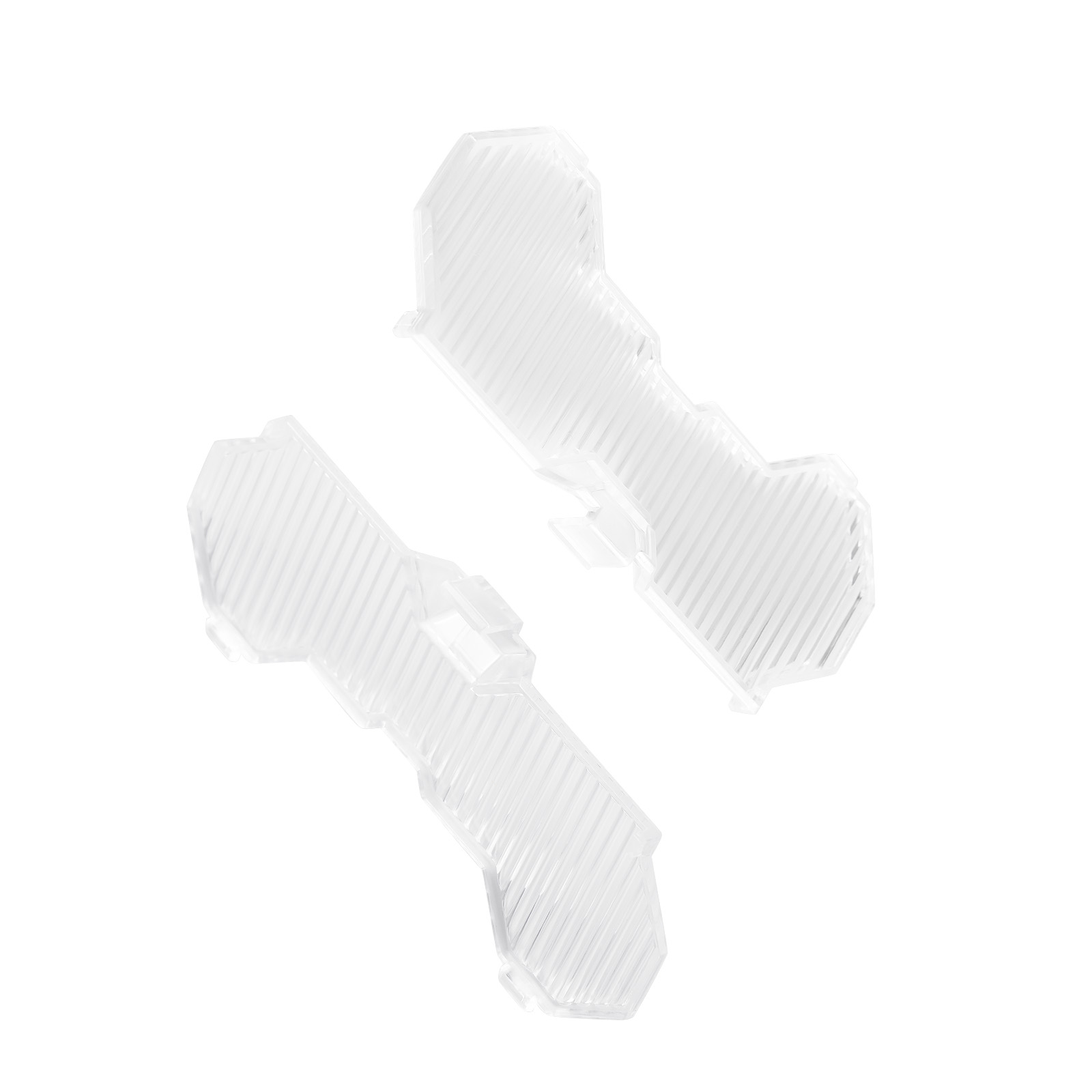 4Pcs Transparent Flood Light Cover For Maxpeedingrods Driving Lights Waterproof