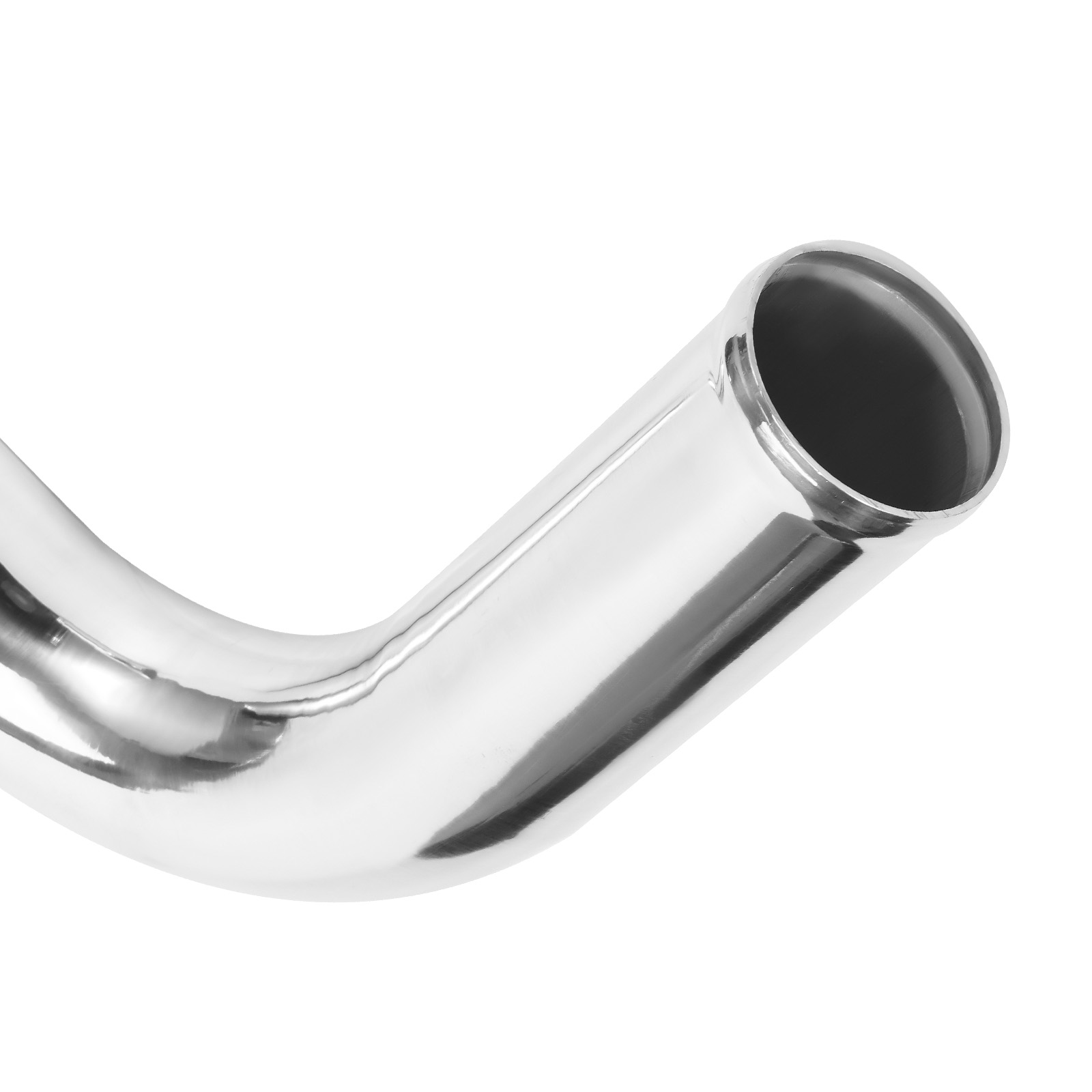 Aluminum 2.5inch 64mm Turbo Intercooler Piping Kit Pipe Hose with Clamps New