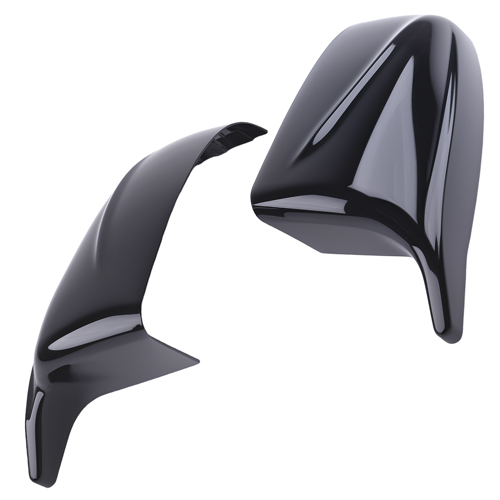 Wing Mirror Cover Caps for BMW X5 E70 X6 E71 07-13 51162182697 Black ABS 2pcs