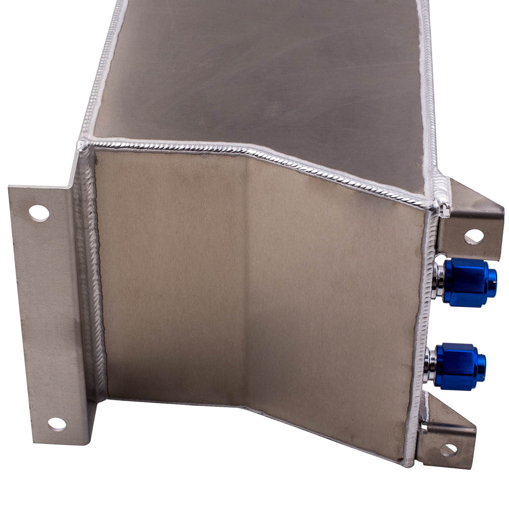 Universal 2.5 Gallon 10L Fuel Cell Tank Polished Aluminum (without Sender)