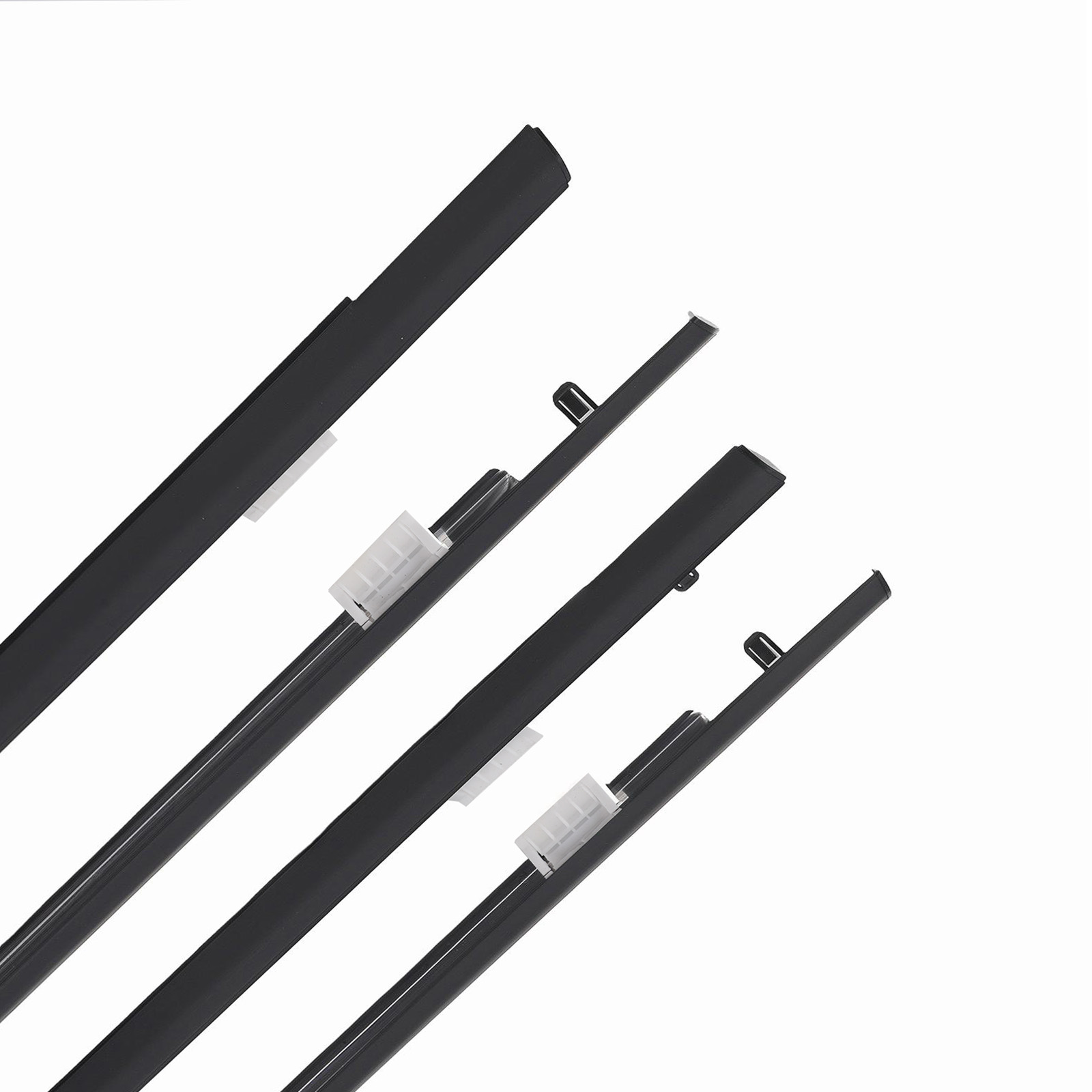 Door Window Belt Seal Set for Honda Civic DX 2001-2005 72410-S5A-003 4 Pieces