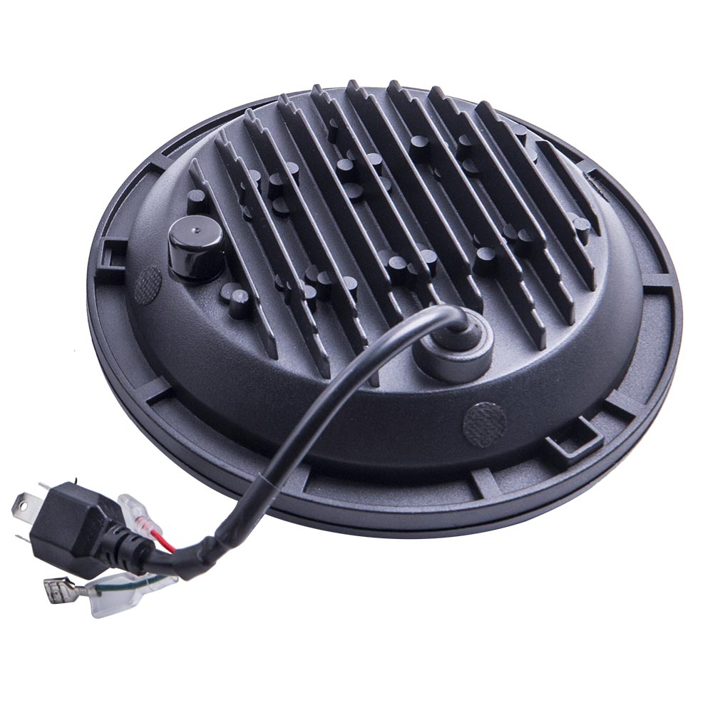 7 Inch Round LED Headlight Headlamp Fits For Jeep Wrangler JK LJ TJ 1997-2016