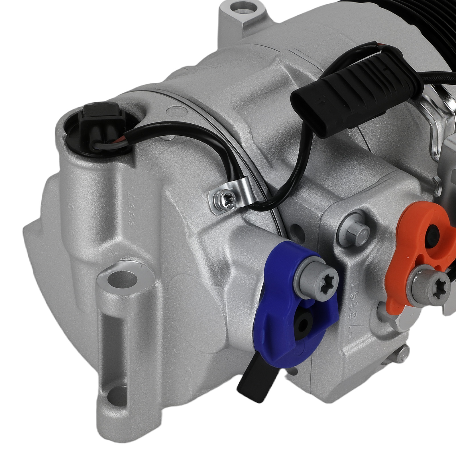 AC A/C Compressor with 7-Groove Pulley For Mercedes-Benz X166 W166 GL350 4Pin