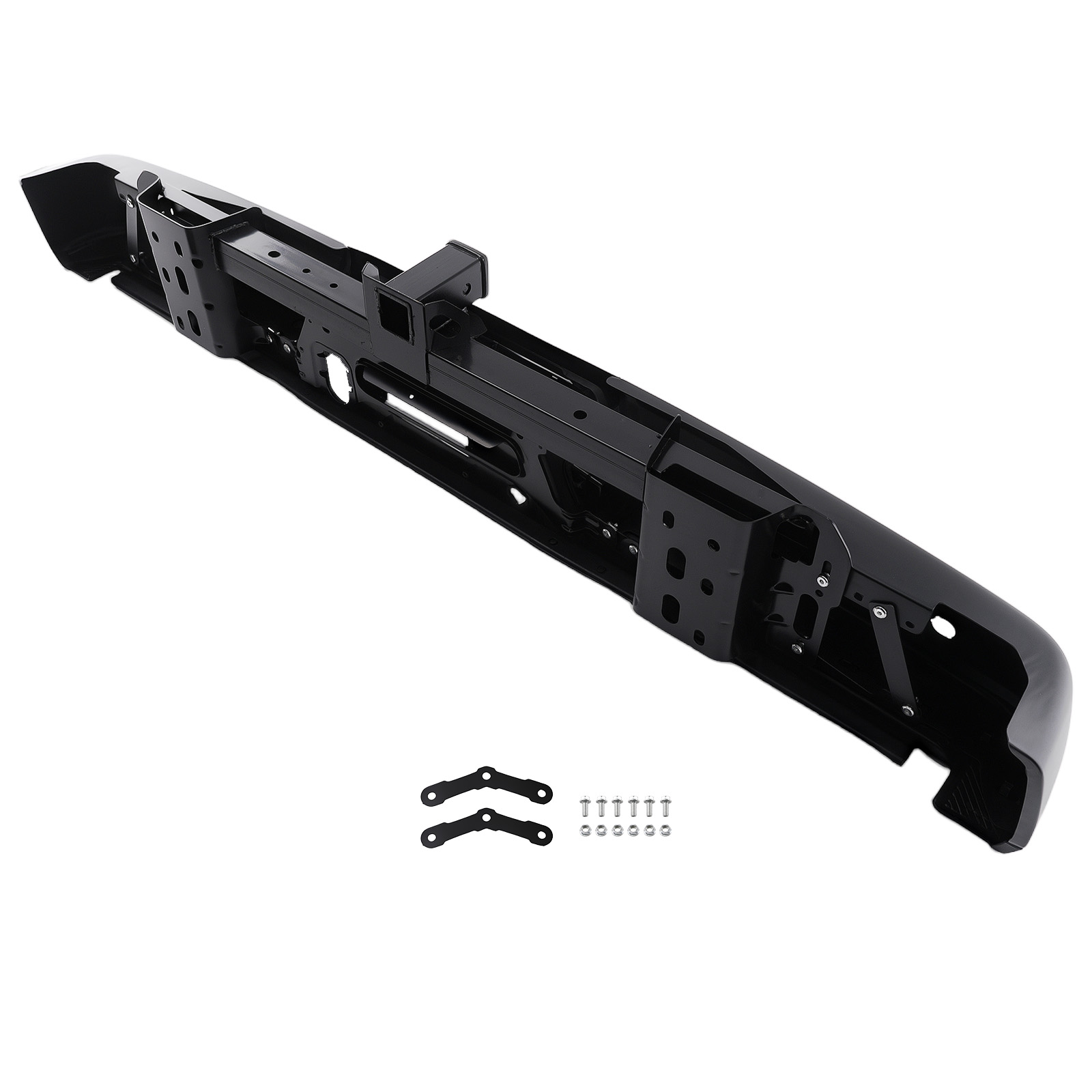 Rear Bumper Bolt-On for Ford F-150 2021-2023 ML3Z19D520B Black W Sensor