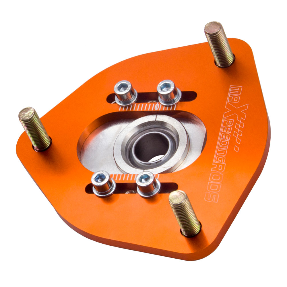 Pair of 2 Adjustable Camber Plate For Nissan S13 S14 Silva 180SX 240SX 94-98