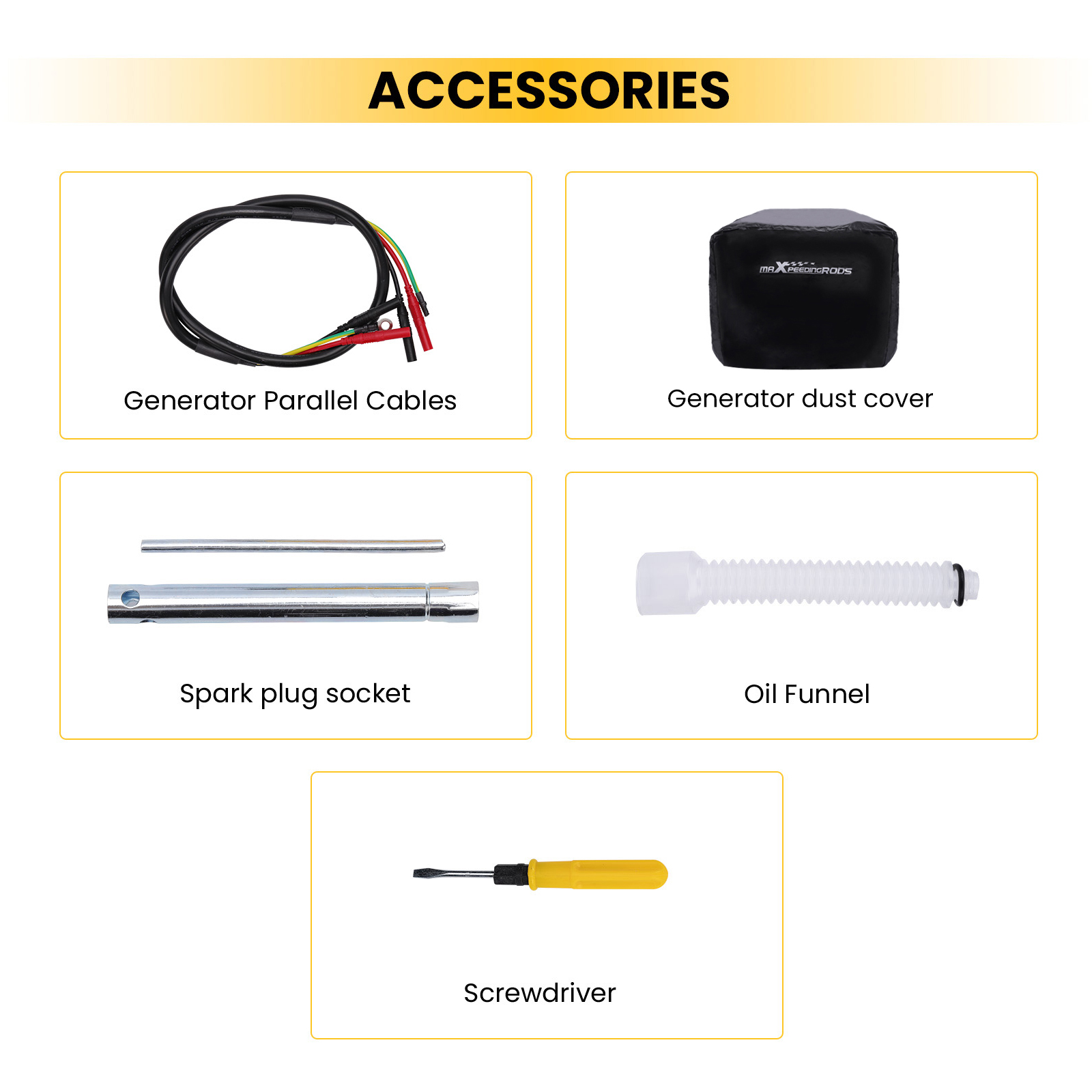 Inverter Generator 2300W 2.3KW 120v Portable Silent Gasoline  Powered for home