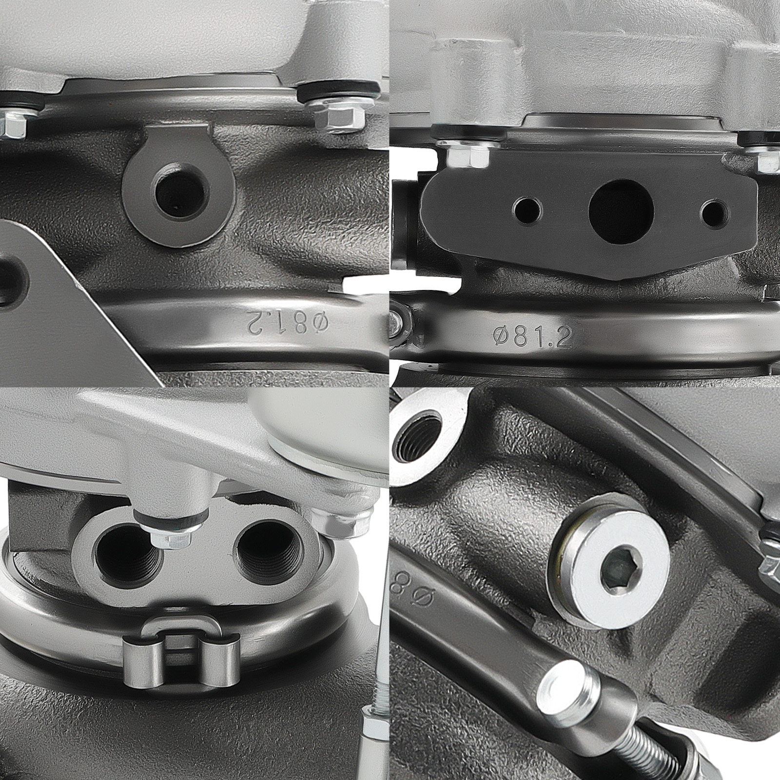 Right Side Turbocharger Turbo for Lincoln MKS MKT Ford Flex Taurus 3.5L