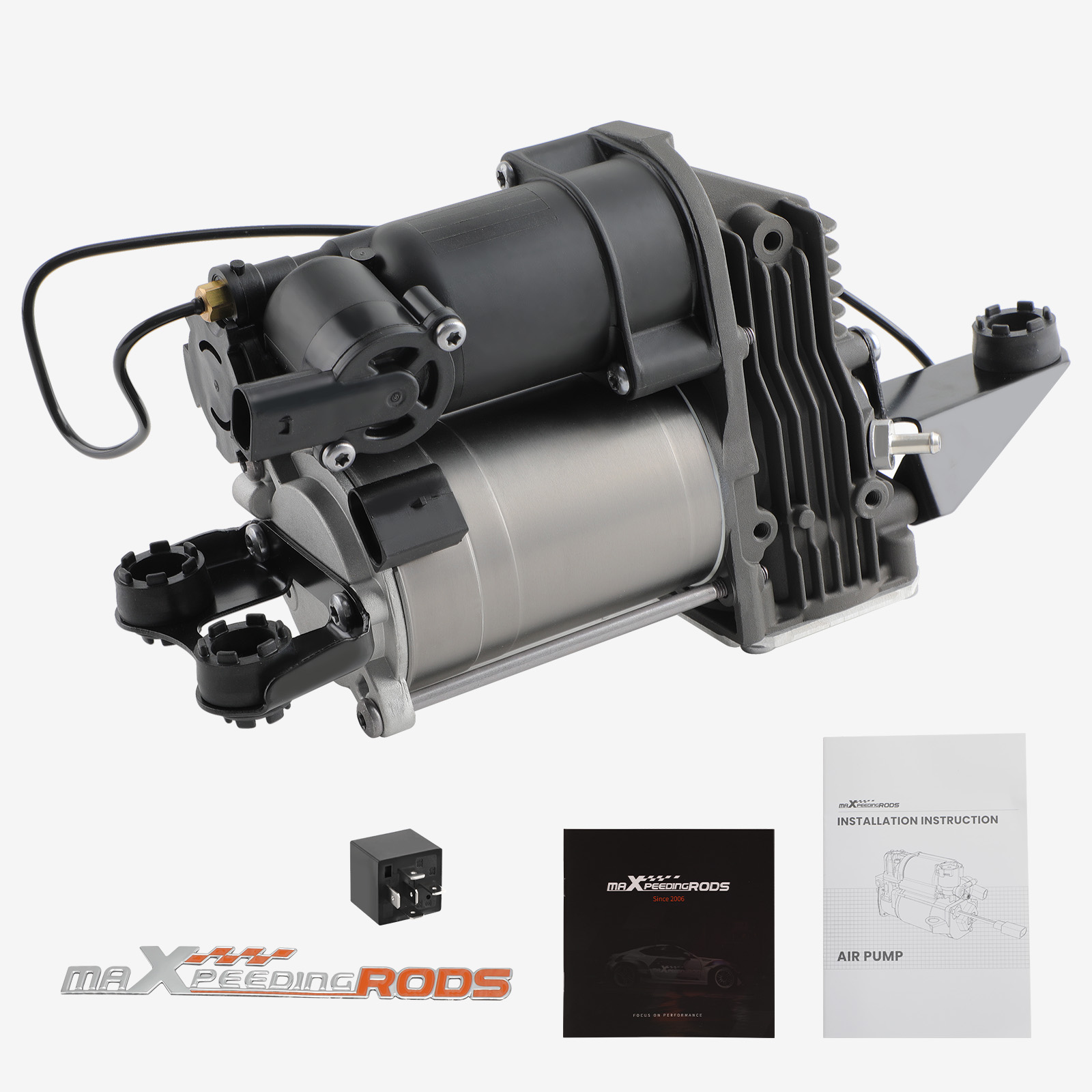 Air suspension compressor pump