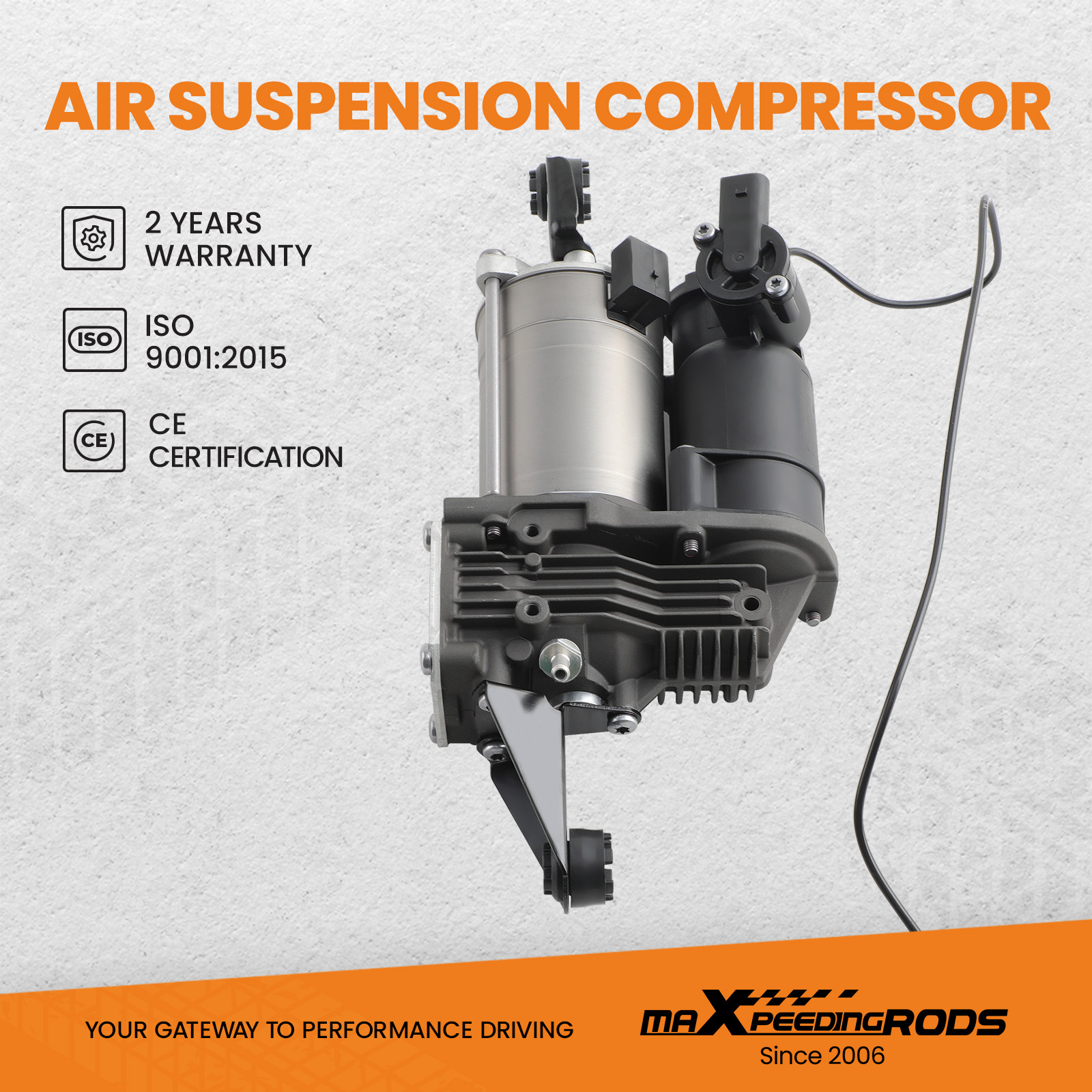 Air suspension compressor pump