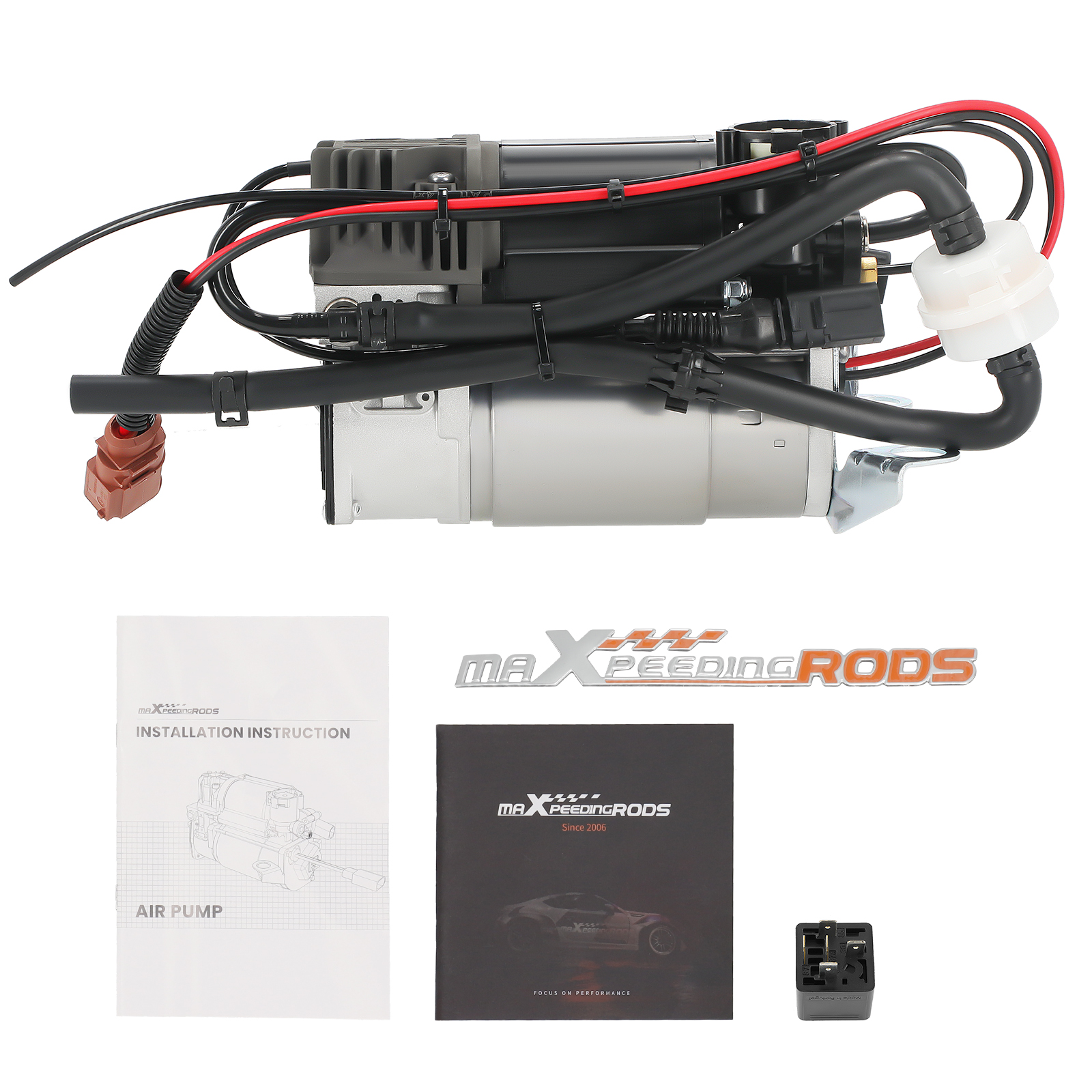 Air suspension compressor pump