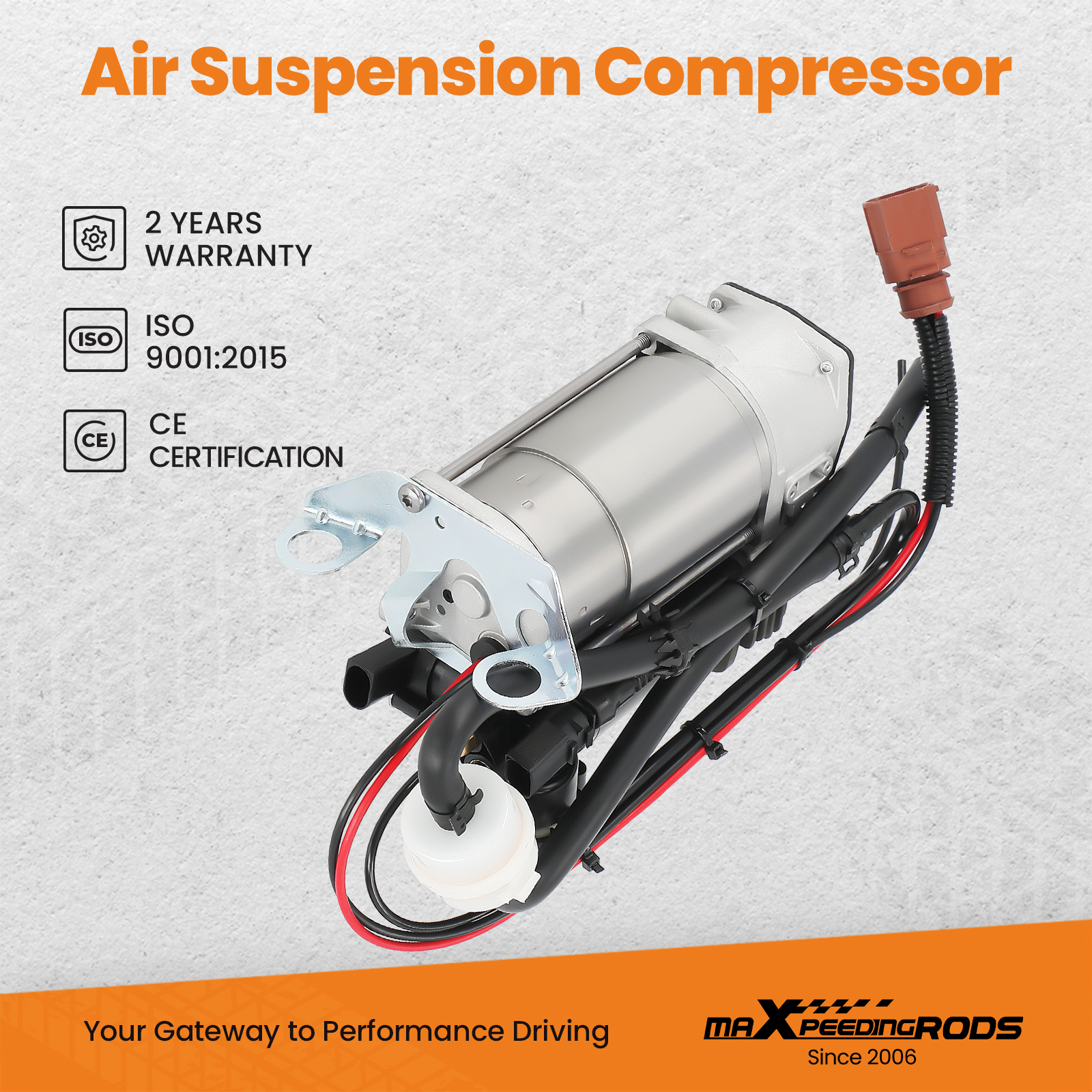 Air suspension compressor pump