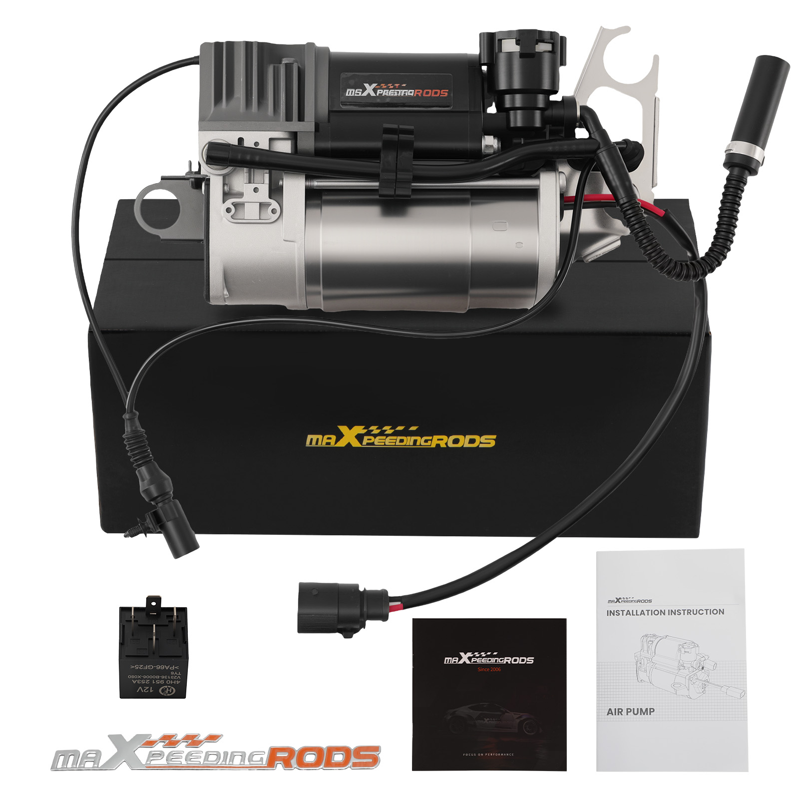 Maxpeedingrods Air suspension compressor pump