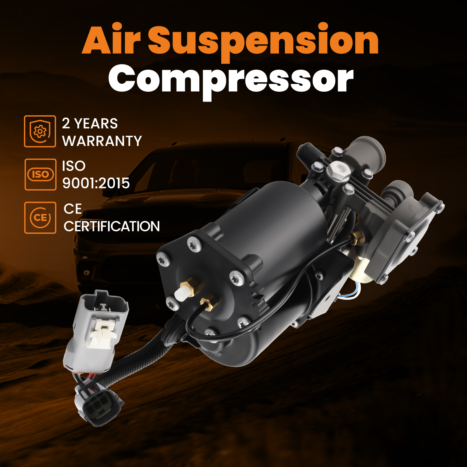 Air suspension compressor pump